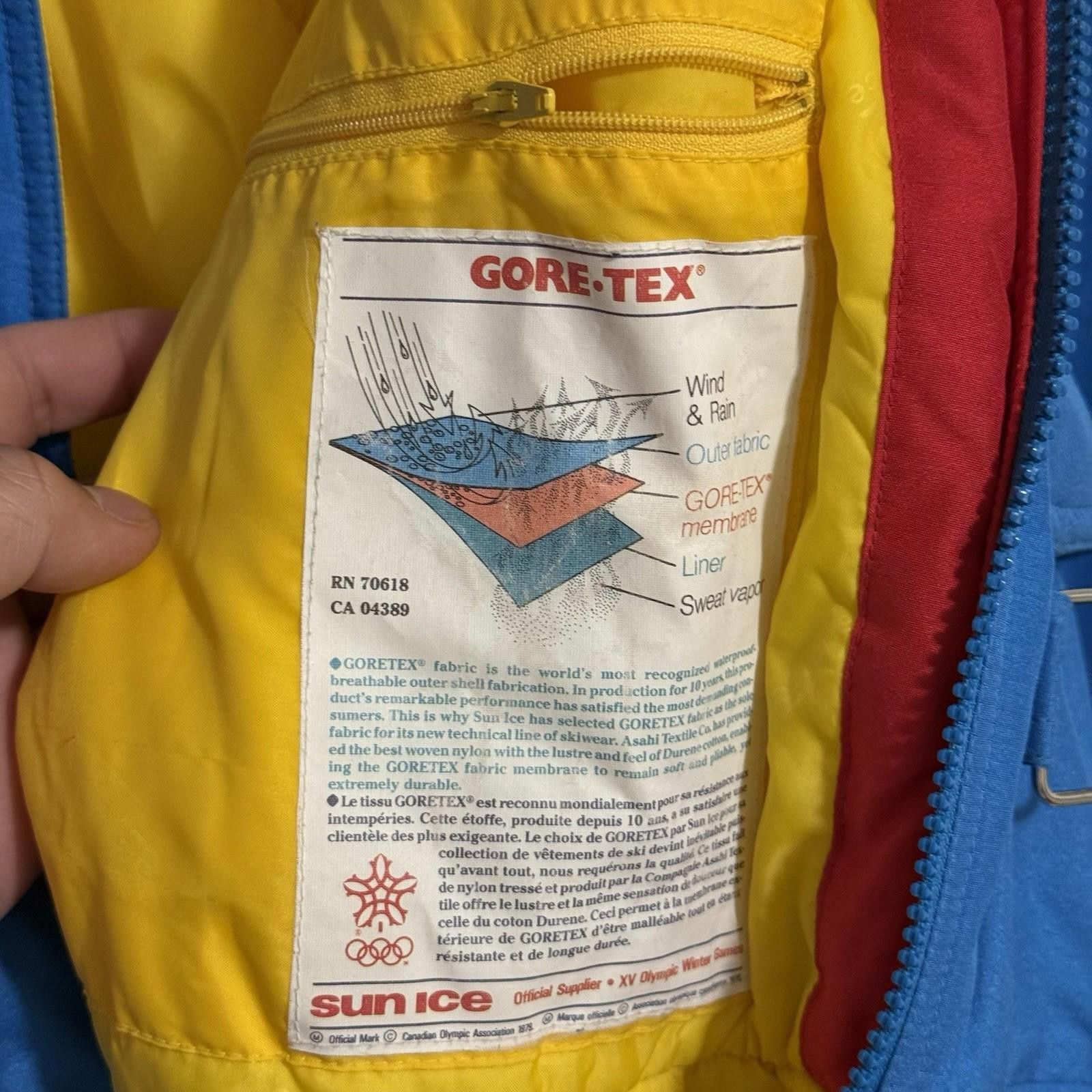 Other 80s Sun Ice Gore-Tex Ski Suit Unisex Size ONE SIZE - 4 Thumbnail