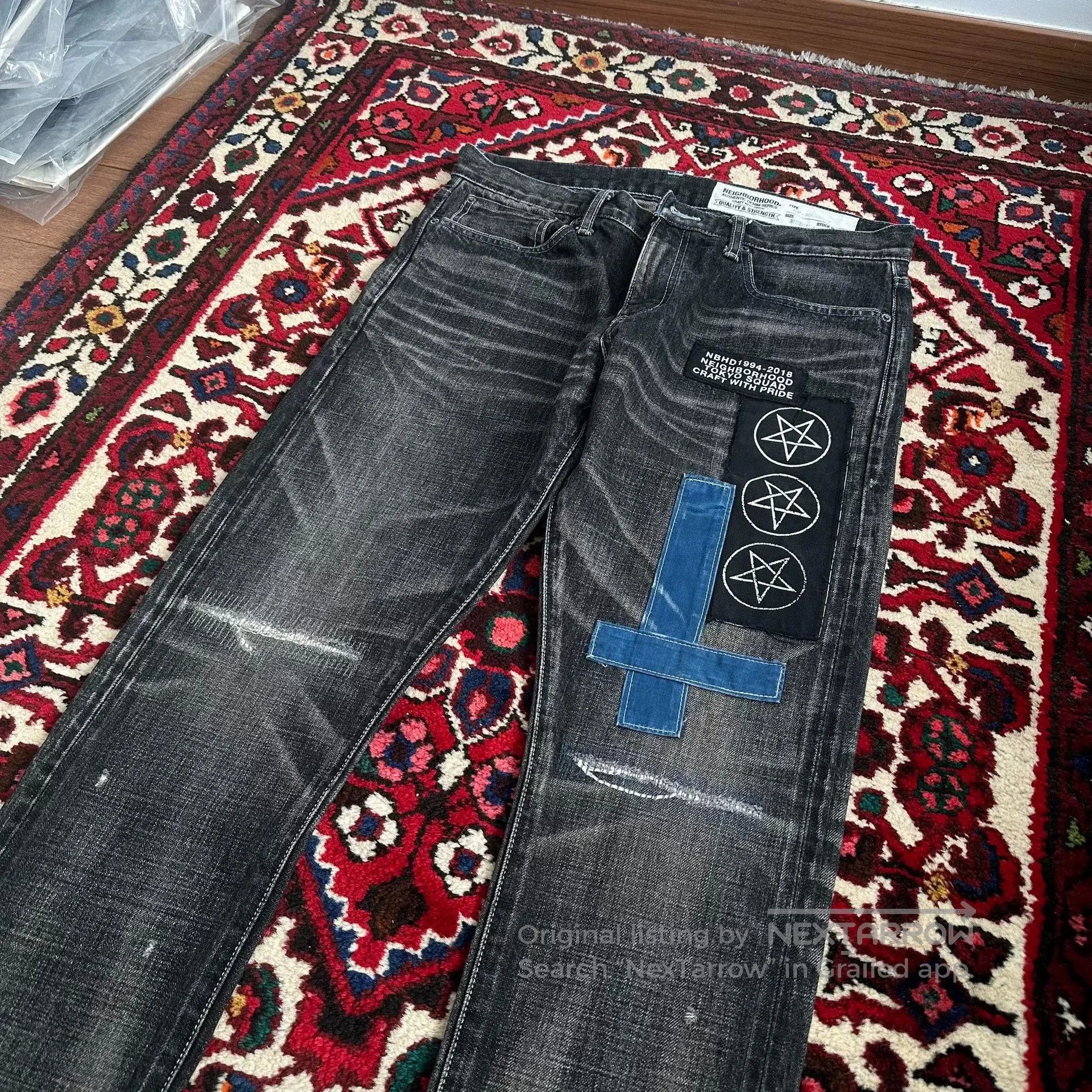 Neighborhood NEIGHBORHOOD 18SS METAL Jeans. Size US 30 / EU 46 - 5 Thumbnail
