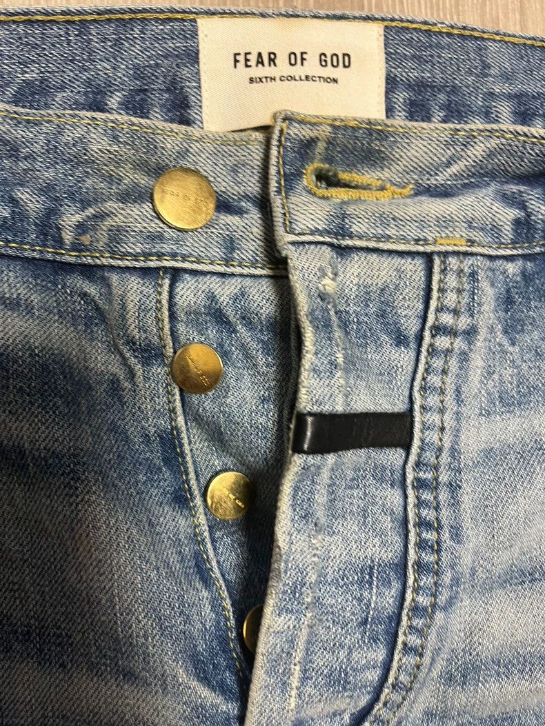 Fear of God Fear of God Straight streamer jeans Size US 34 / EU 50 - 3 Thumbnail