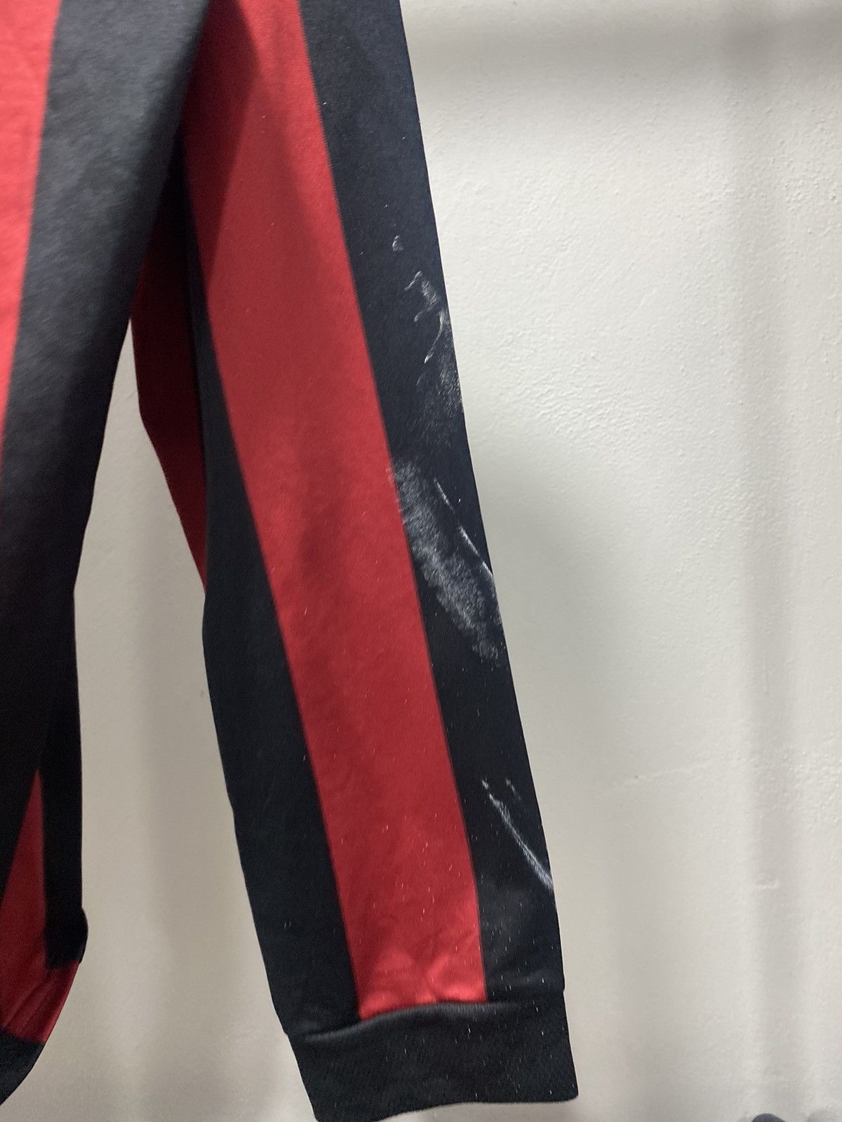 Vintage Sick☠️ Nike AC Milan Paint Bloke Core Jersey Collar Polo Size US L / EU 52-54 / 3 - 8 Thumbnail