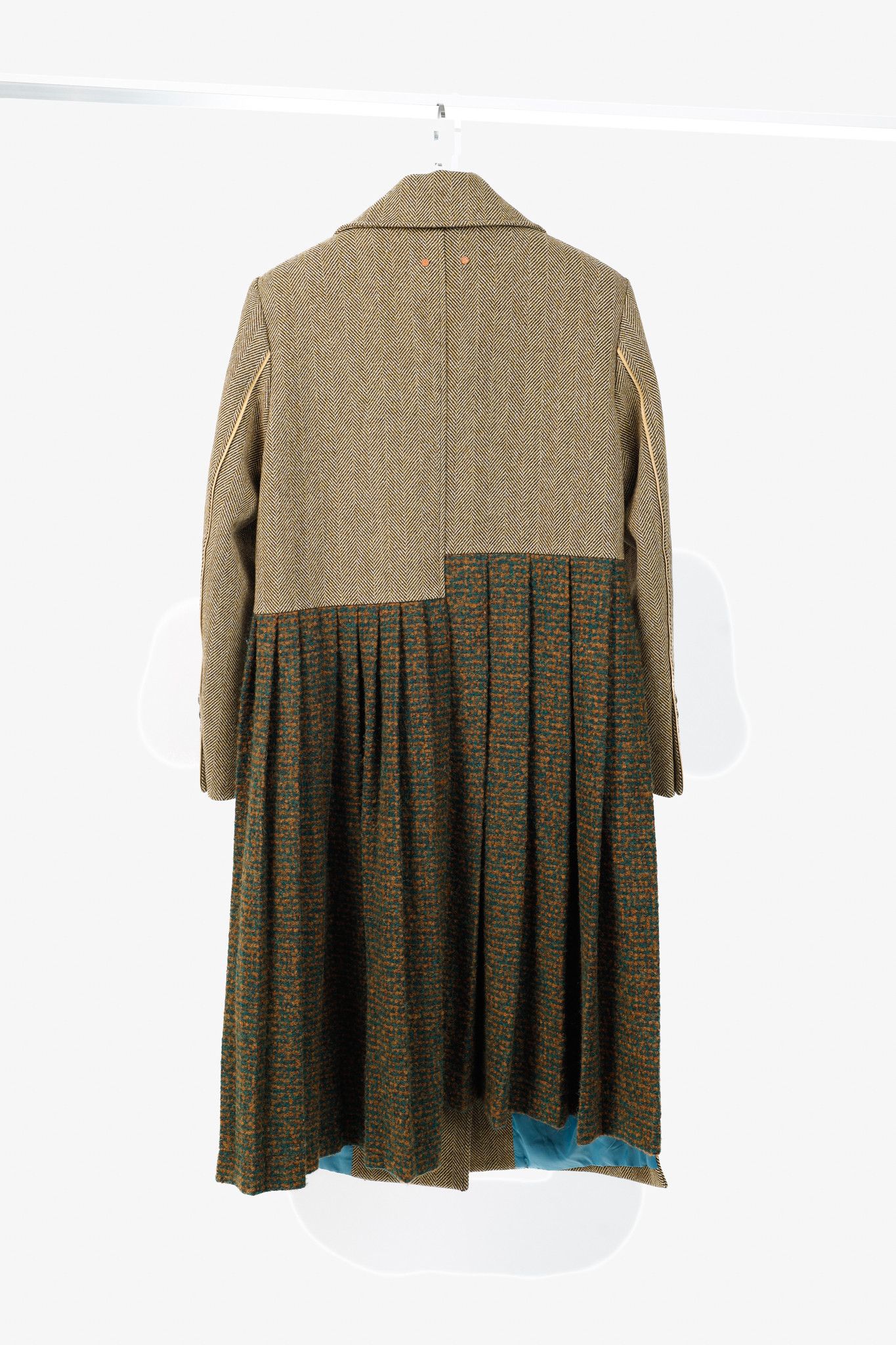 Andersson Bell Andersson Bell Chloe Brown Herringbone Back Pleats Coat Size M / US 6-8 / IT 42-44 - 2 Thumbnail