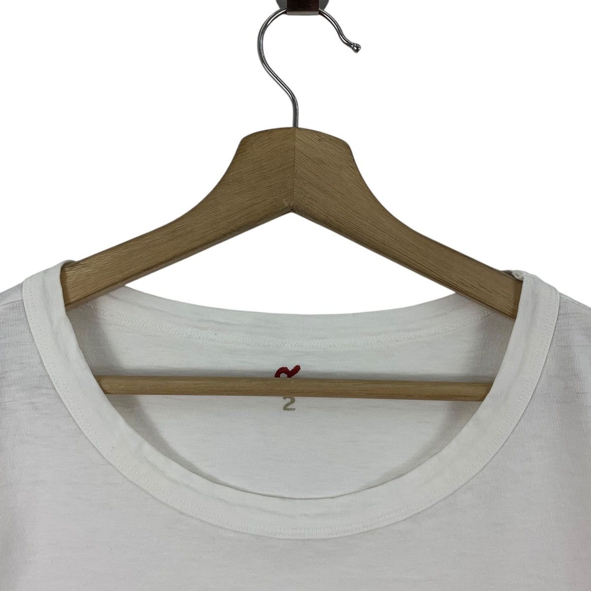 45rpm × Japanese Brand × Vintage Vintage 90s 45 RPM three quater sleeve women tee Size US S / EU 44-46 / 1 - 8 Thumbnail