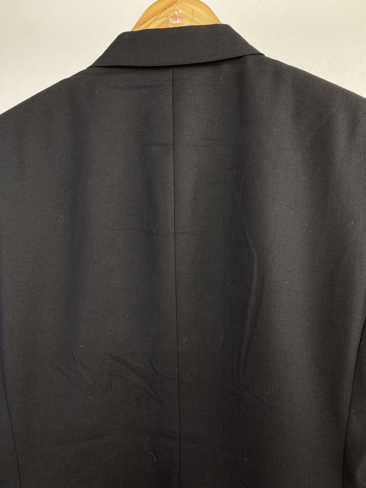 Yohji Yamamoto 90’s Vintage Yohji Design Studio Black Blazer Jacket Size US M / EU 48-50 / 2 - 9 Thumbnail