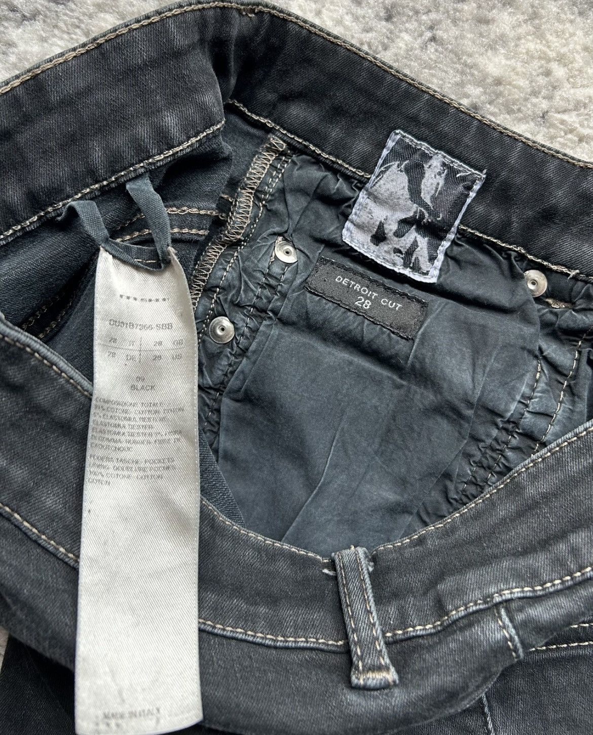 Rick Owens Drkshdw Rick Owens SS22 Faded SBB detroits Size US 28 / EU 44 - 7 Thumbnail
