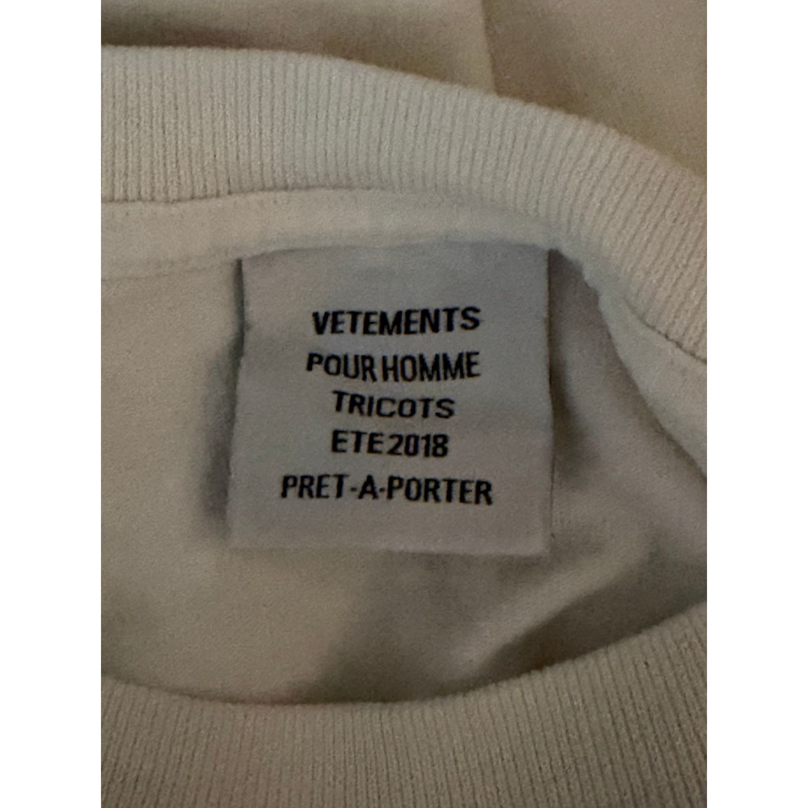 Vetements VETEMENTS ZÜRICH LOGO TEE Size US M / EU 48-50 / 2 - 3 Thumbnail