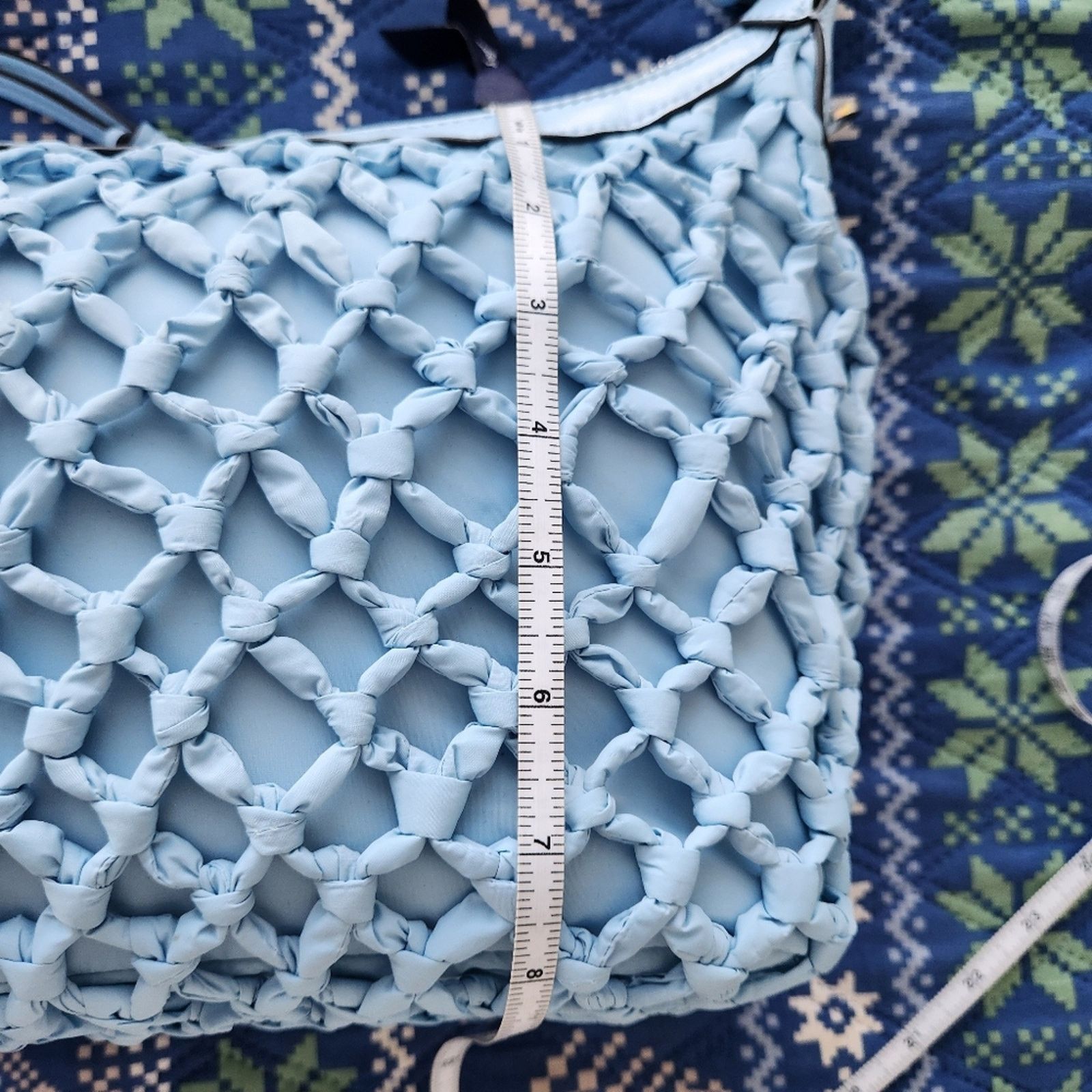 Marella MARELLA MaxMara Shoulder Bag Light Blue Size ONE SIZE - 9 Thumbnail