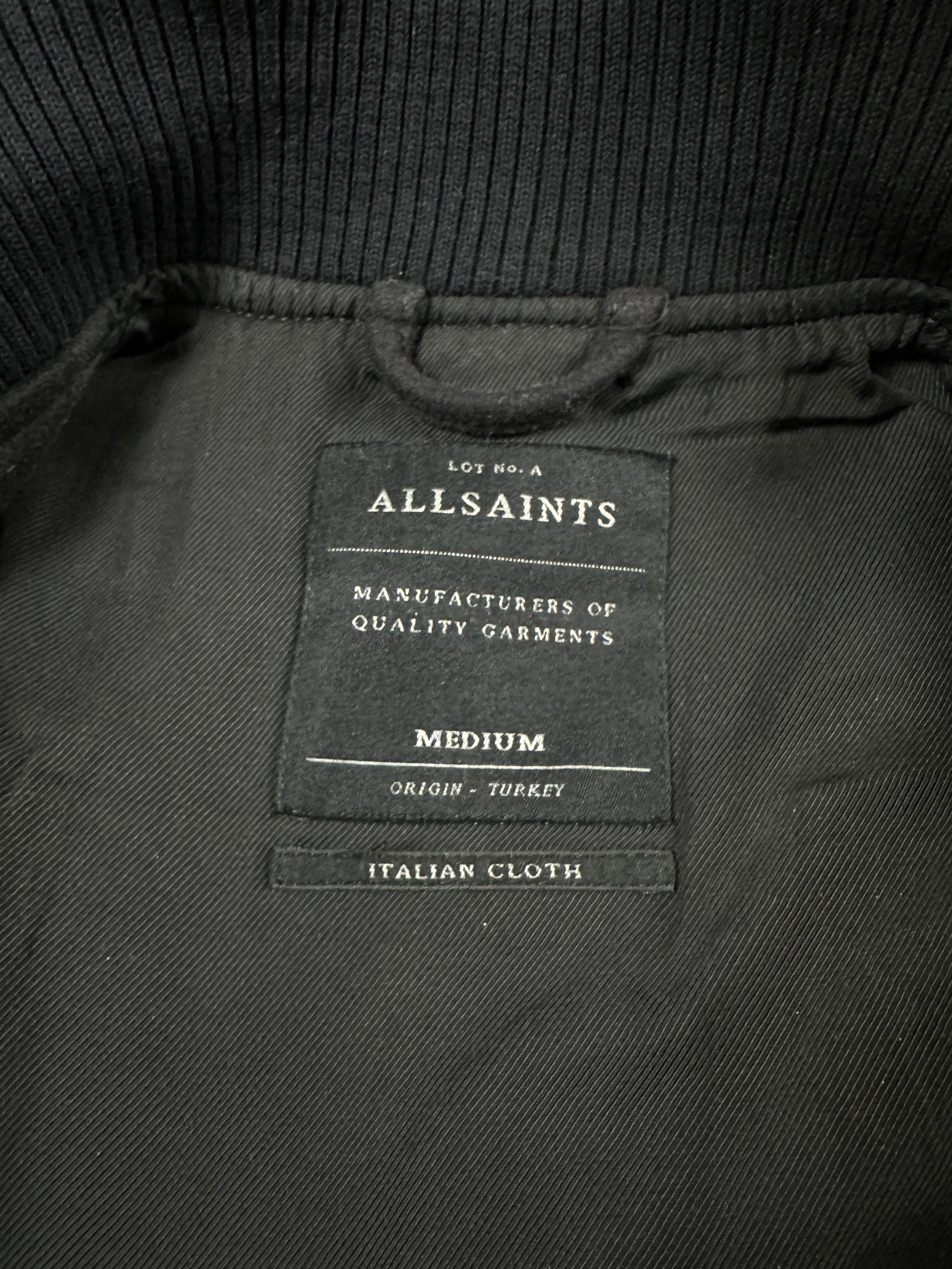 Allsaints Allsaints Varsity Echo Bomber Jacket Navy Size US M / EU 48-50 / 2 - 6 Thumbnail