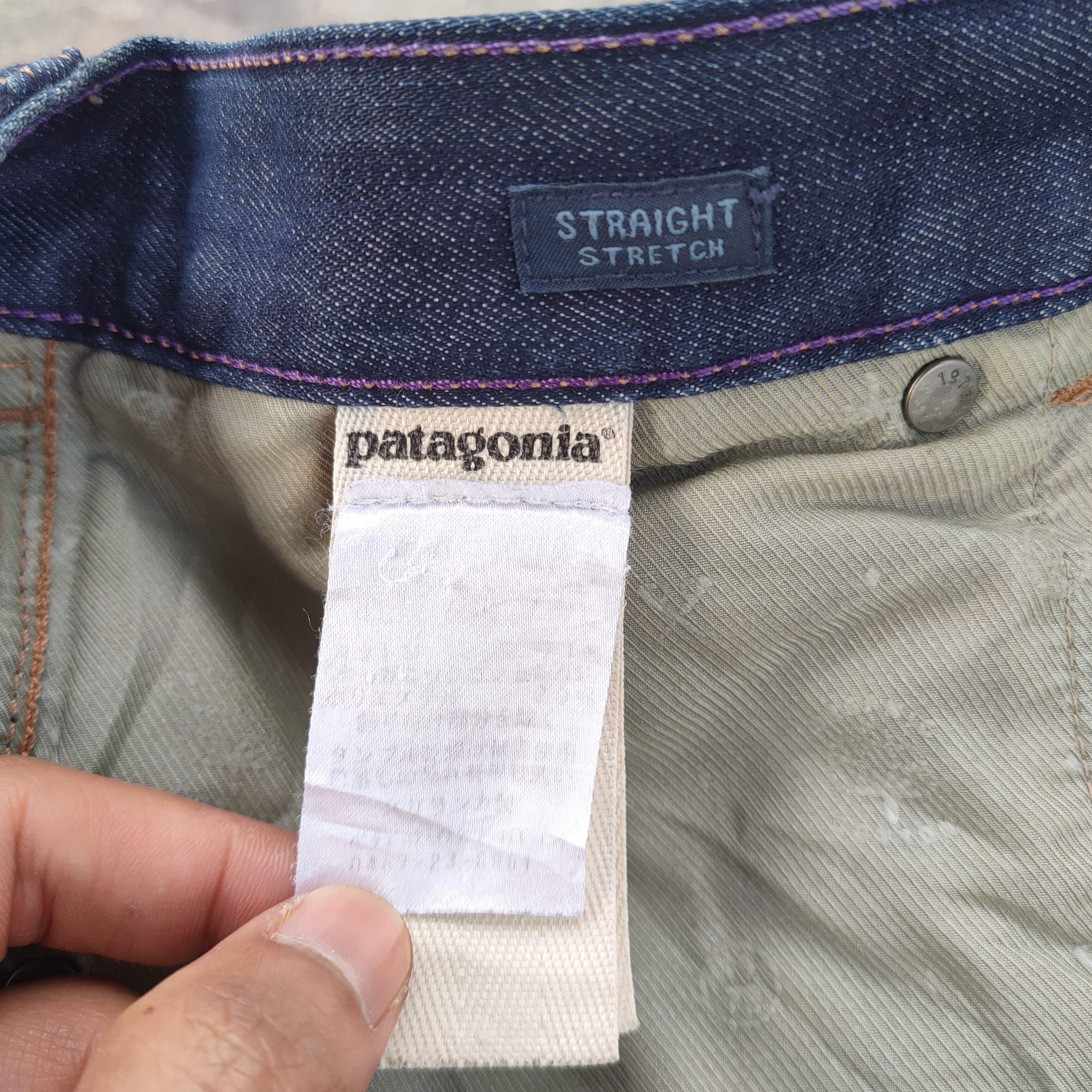 Patagonia VINTAGE PATAGONIA DENIM FADED RIPEP JEANS PANTS Size US 34 / EU 50 - 16 Thumbnail