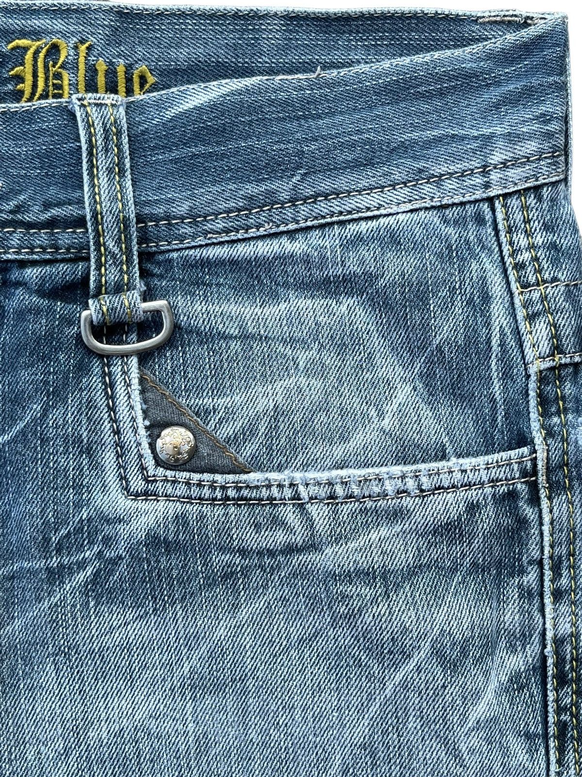 Japanese Brand × Seditionaries Vintage Japanese Brand Blow by Blue Punk Distressed Jeans Size US 31 - 12 Thumbnail