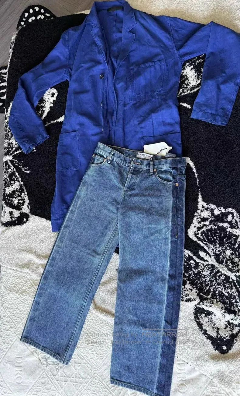 Haider Ackermann Haider Ackermann Blue Cargo Trench Coat. Size US S / EU 44-46 / 1 - 4 Thumbnail