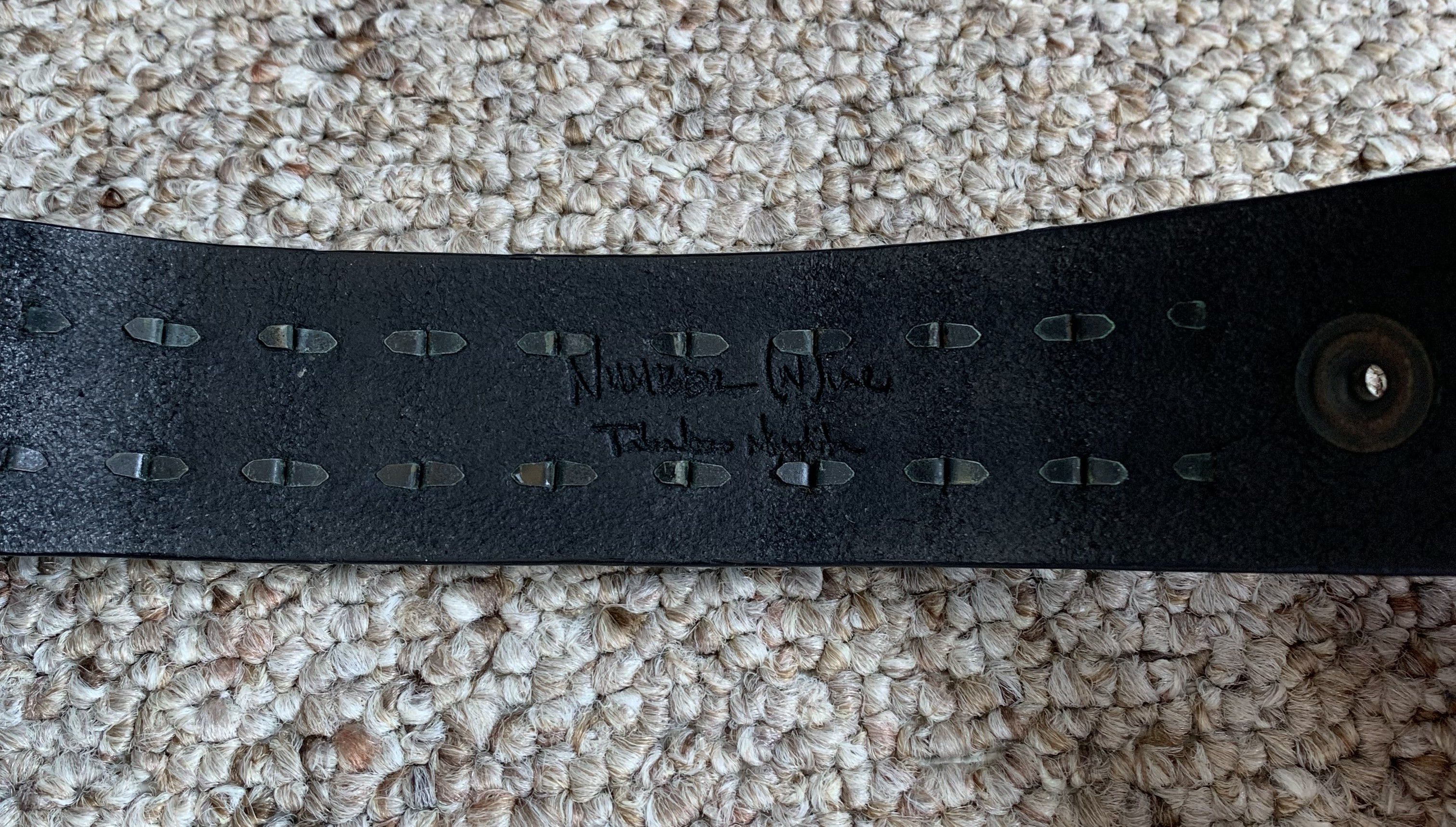 Number (N)ine FW04 Number (N)ine Studded Leather Bracelet Size ONE SIZE - 8 Thumbnail