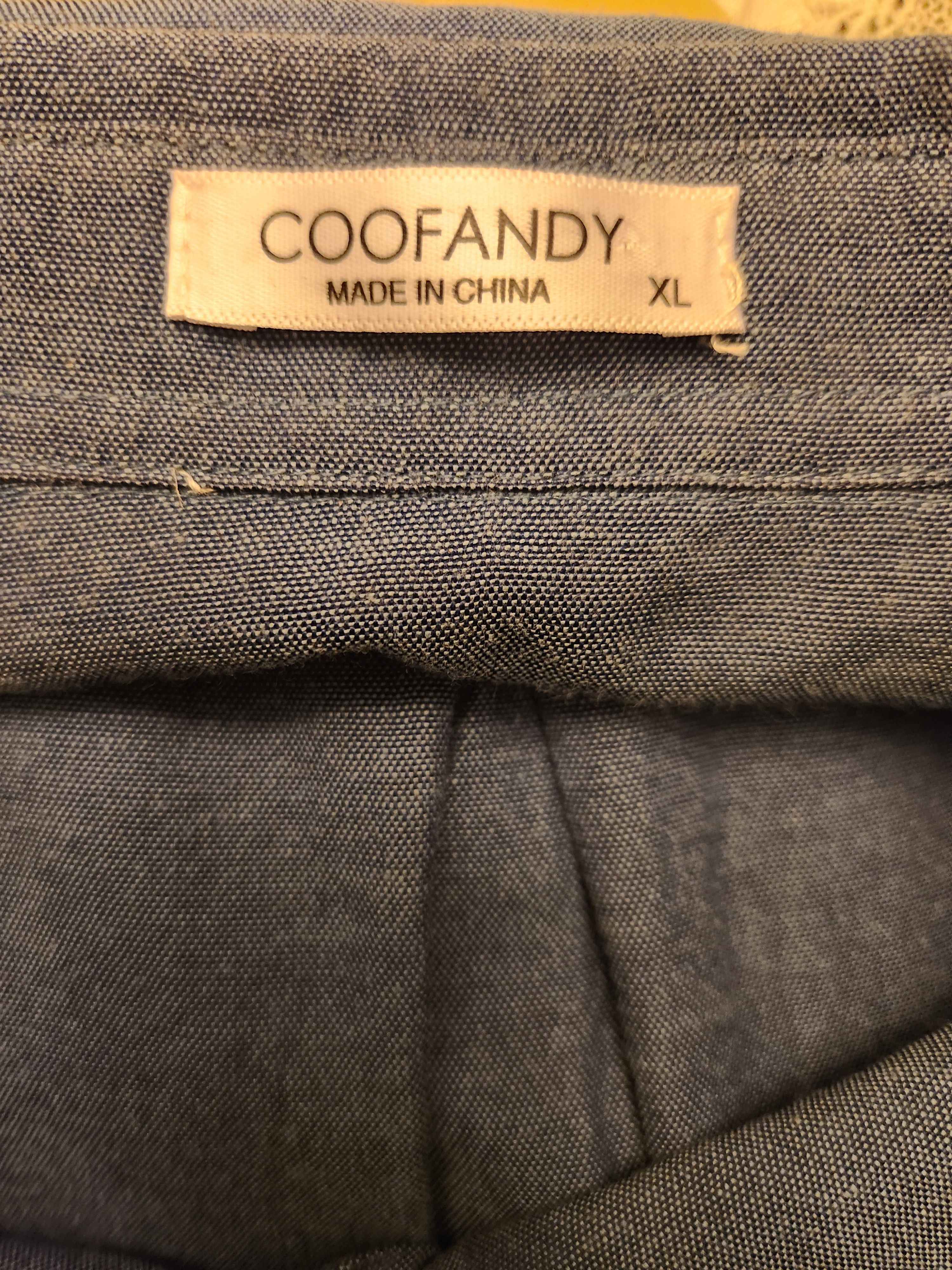 Other NWOT COOFANDY Cotton Blend Blue Long Sleeve Shirts Size US XL / EU 56 / 4 - 3 Thumbnail