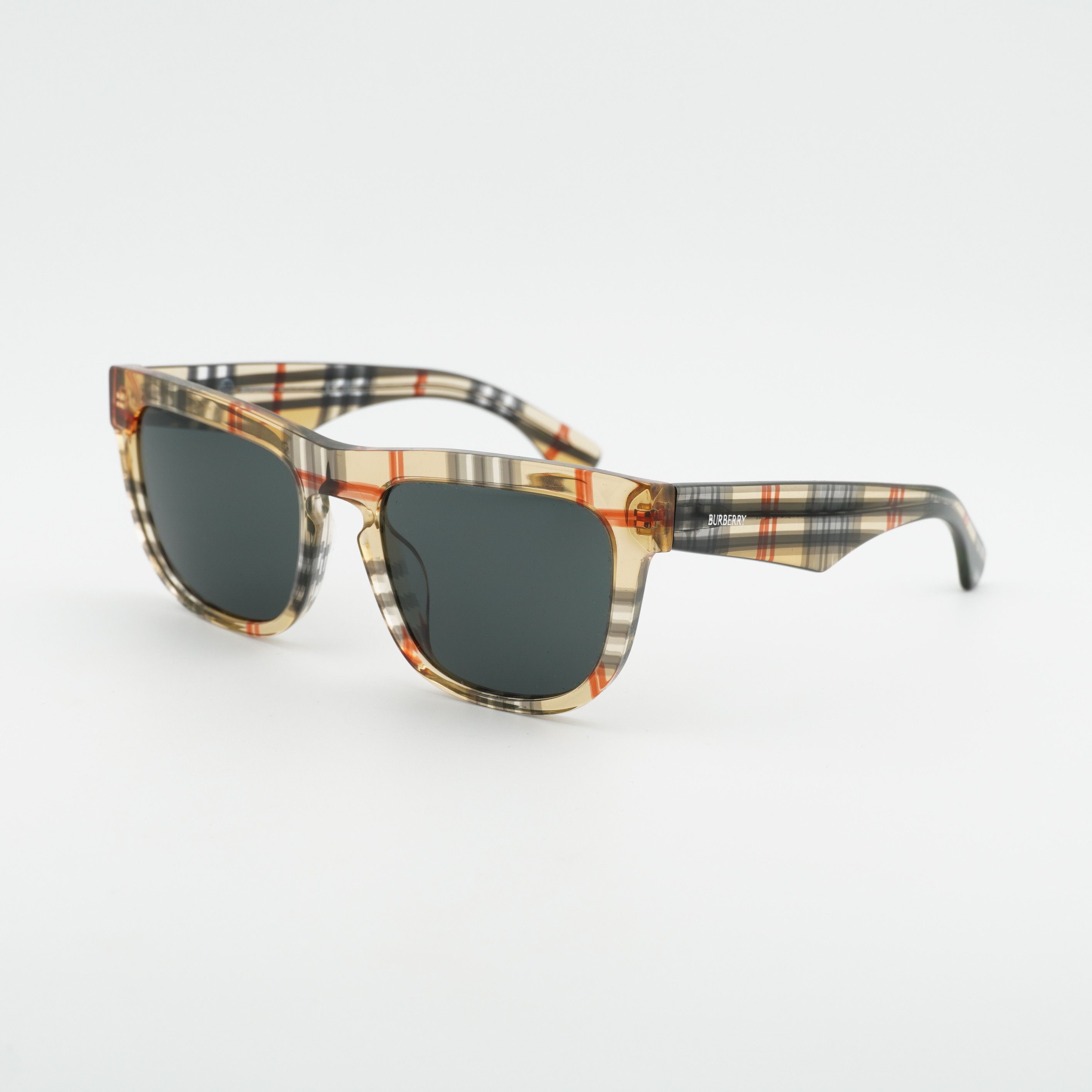 Burberry Burberry BE4431U 412287 Sunglasses Vintage Check Square Fram Size ONE SIZE - 7 Thumbnail