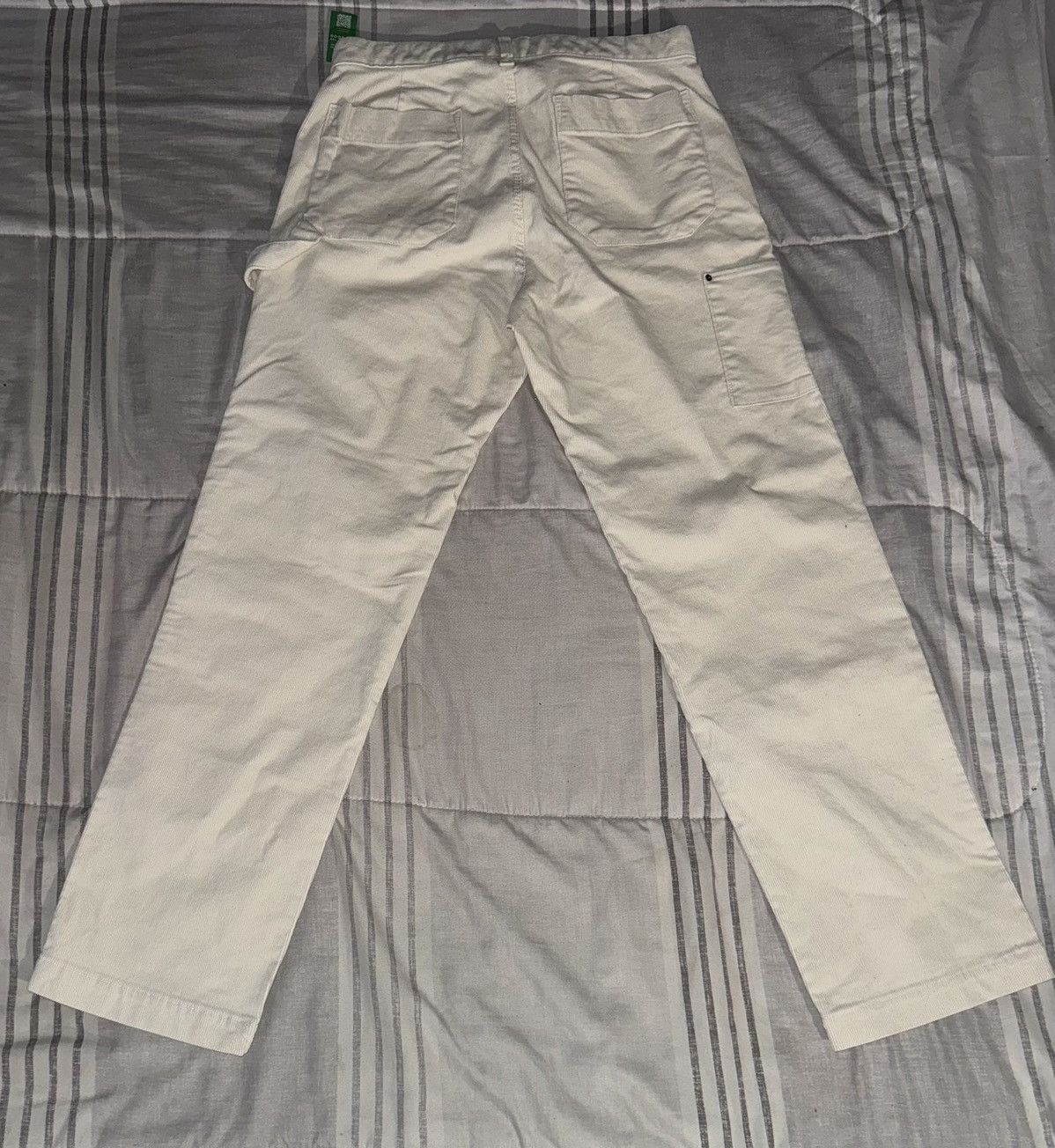 Gap GAP Cream Corduroy Double Knee Carpenter Pants Size US 29 - 1 Thumbnail