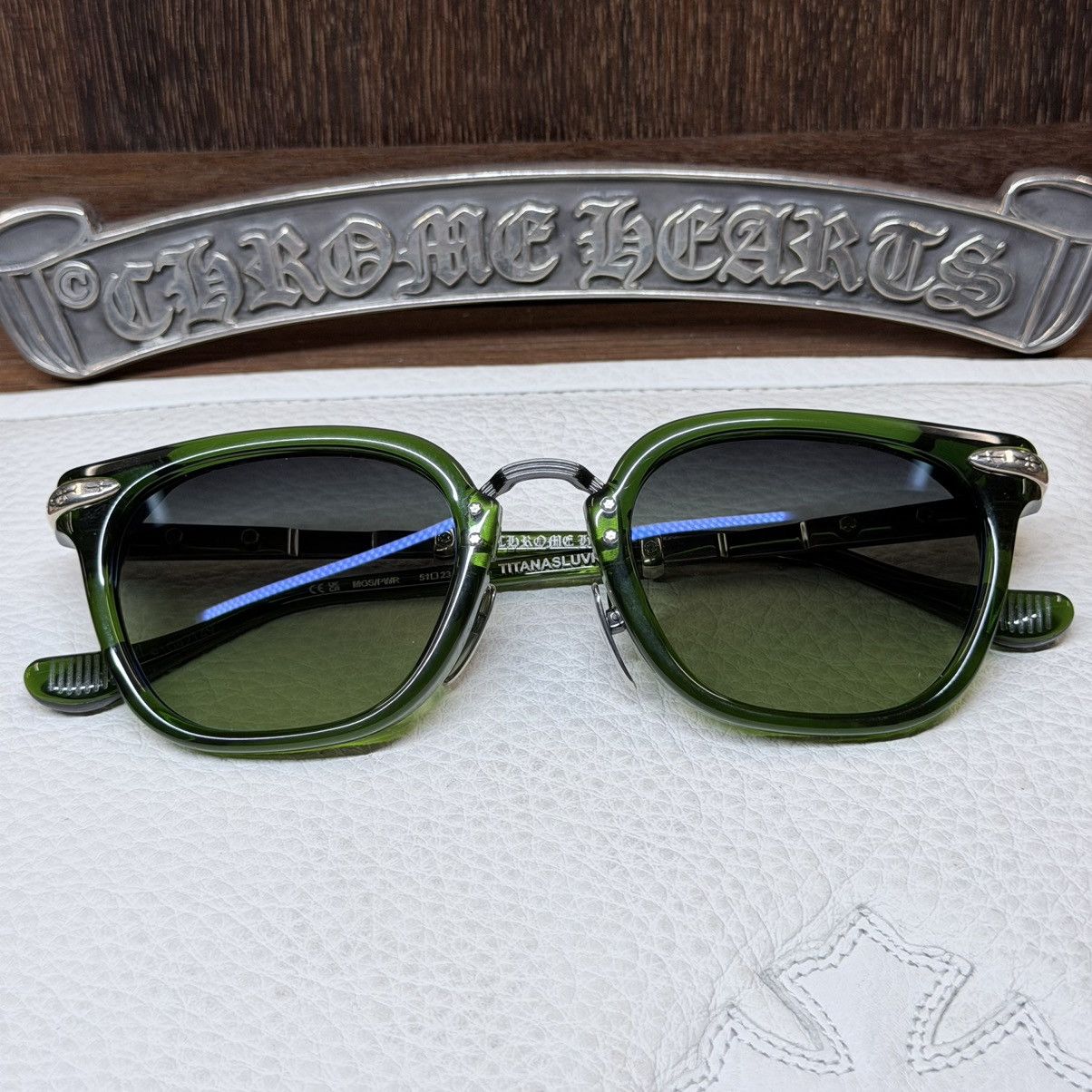 Chrome Hearts Chrome Hearts Titanasluvr 1/1 Sunglasses Size ONE SIZE - 1 Thumbnail
