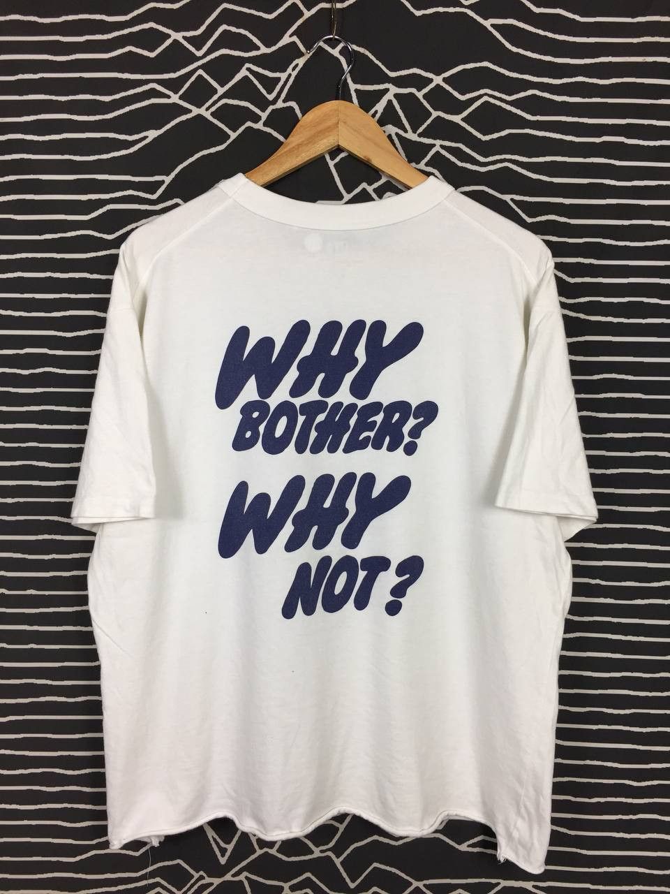 Japanese Brand × Uniqlo Uniqlo X Verdy “Why Bother? Why Not?” Cartoon Tee Size US M / EU 48-50 / 2 - 2 Thumbnail