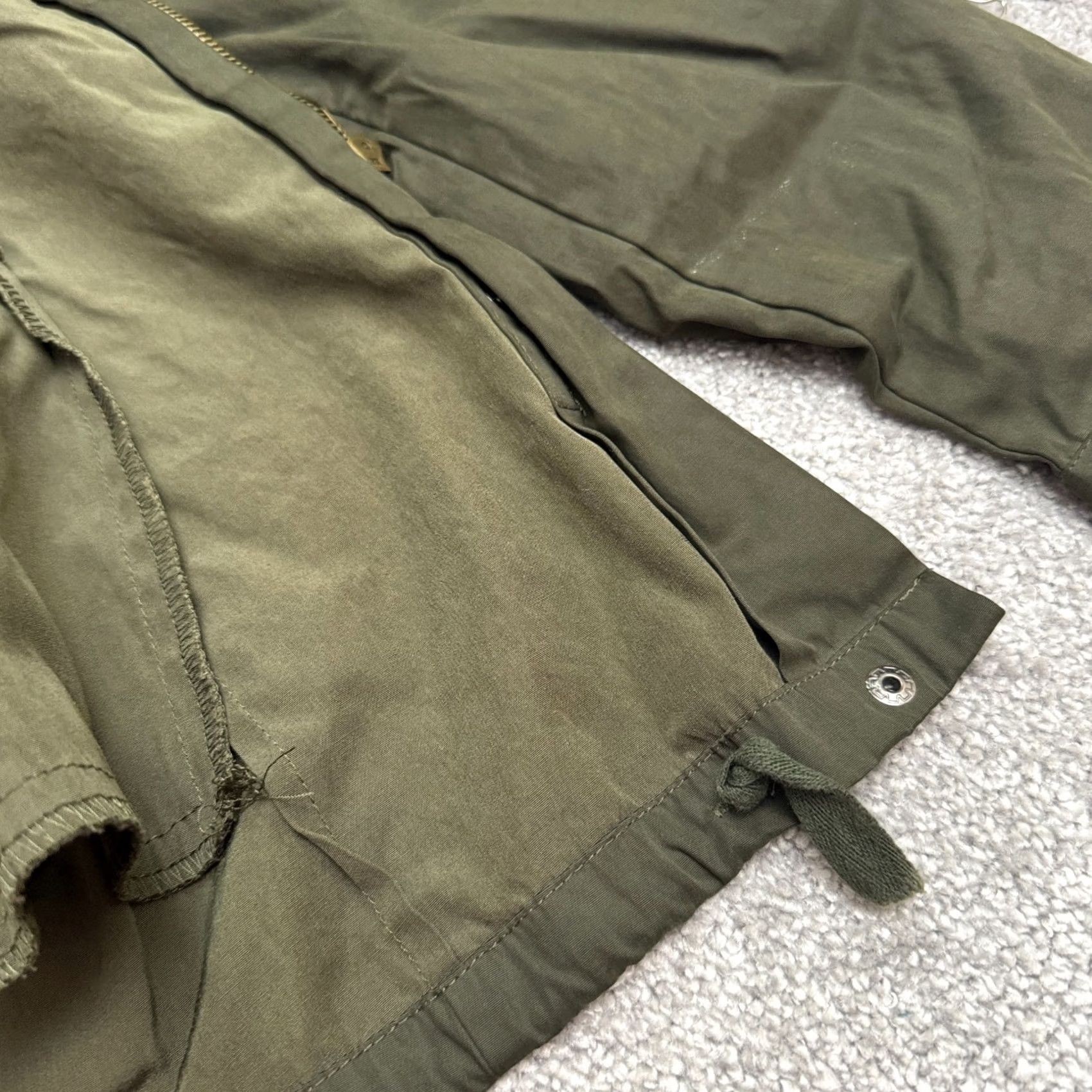 Citizen Modern Citizen Hoodie Parka Jacket Womens Medium Olive Green Full Zip Size M / US 6-8 / IT 42-44 - 6 Thumbnail