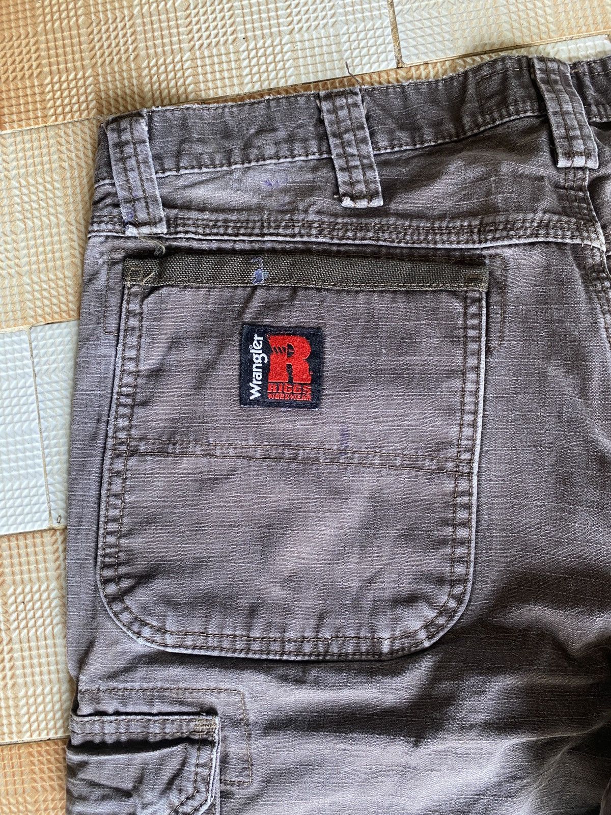 Vintage × Wrangler Vintage wrangle riggs workwear cargo Size US 34 / EU 50 - 12 Thumbnail