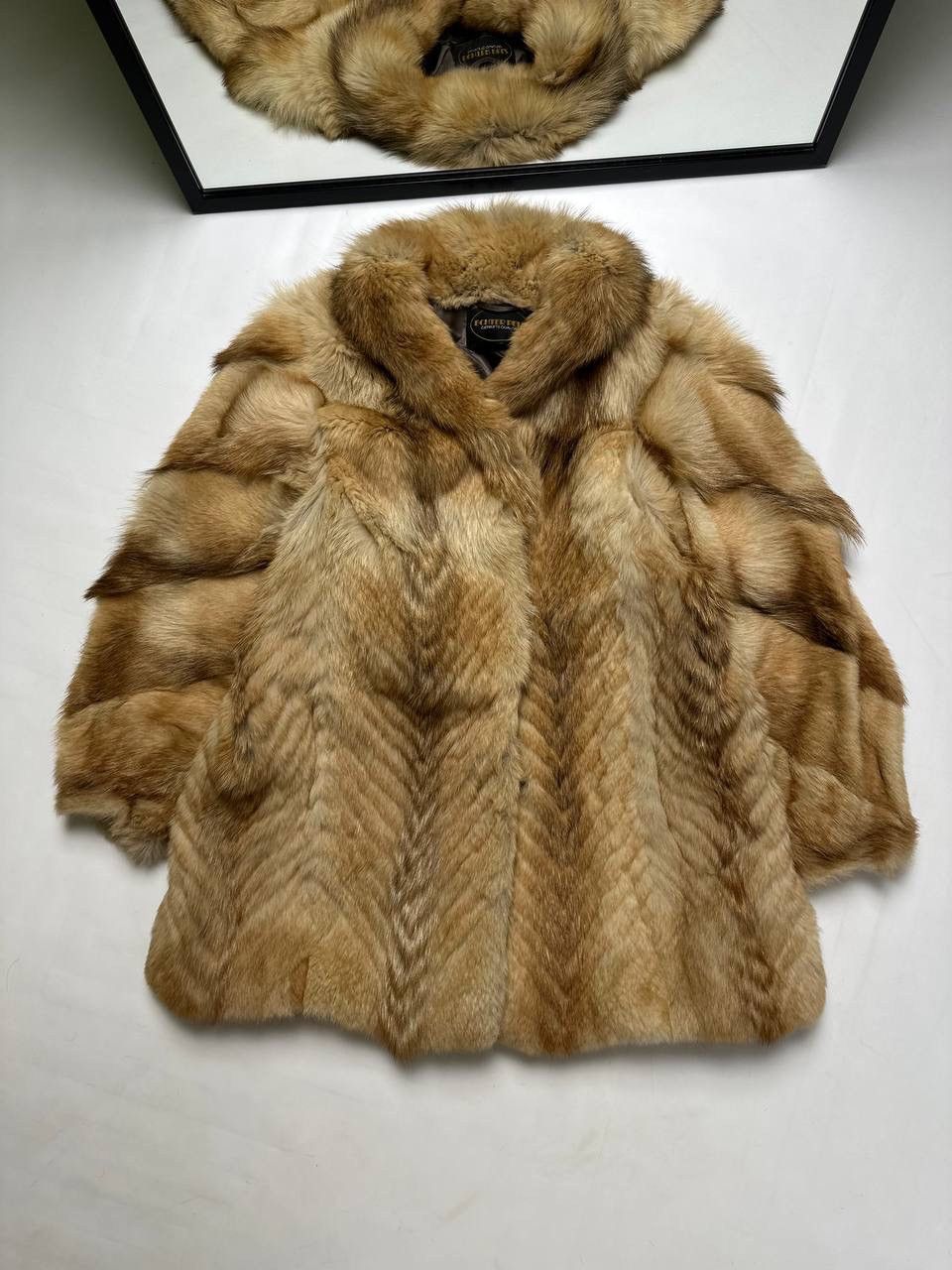 Vintage Vintage 80s Genuine Golden Fox Fur Coats 90s Vibe Winter Size M / US 6-8 / IT 42-44 - 5 Thumbnail