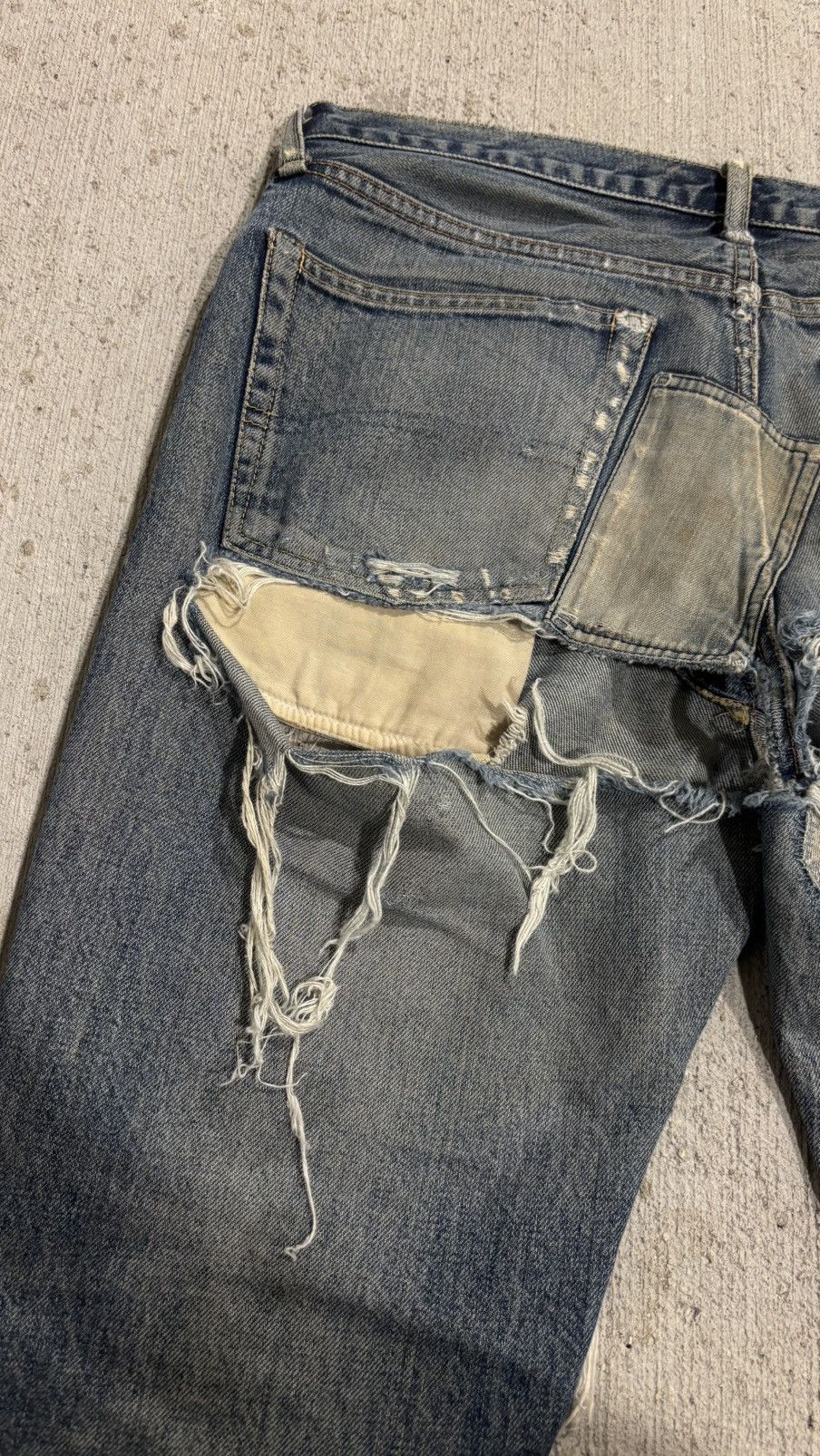Jun Takahashi × Undercover Undercover SS2005 But Beautiful ll 60 Denim Size US 32 / EU 48 - 18 Thumbnail