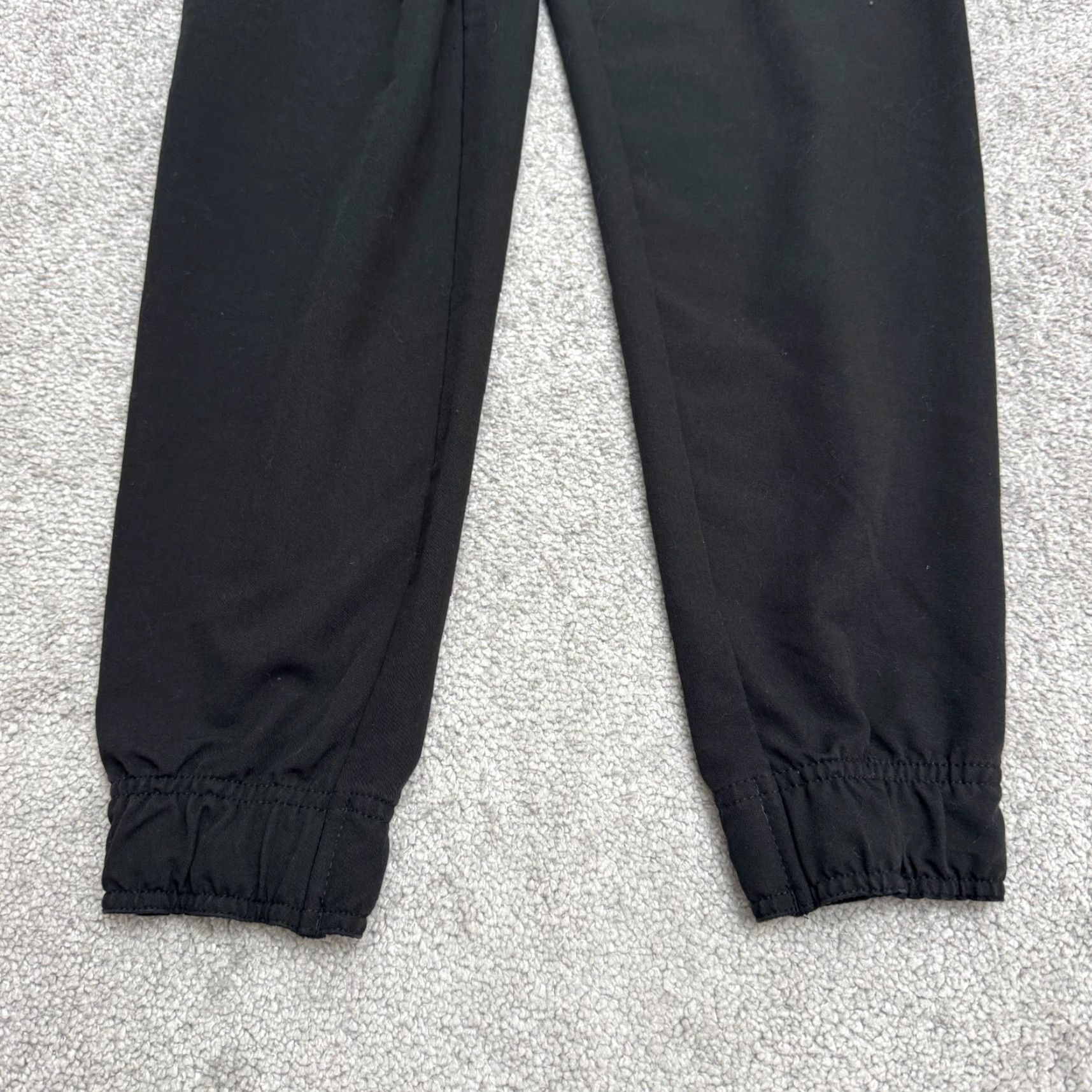 Vintage Jaanuu 5 Pocket Skinny Jogger Scrub Pants Womens XXS Black Medical Work Uniform Size 24" / US 00 / IT 34 - 6 Thumbnail