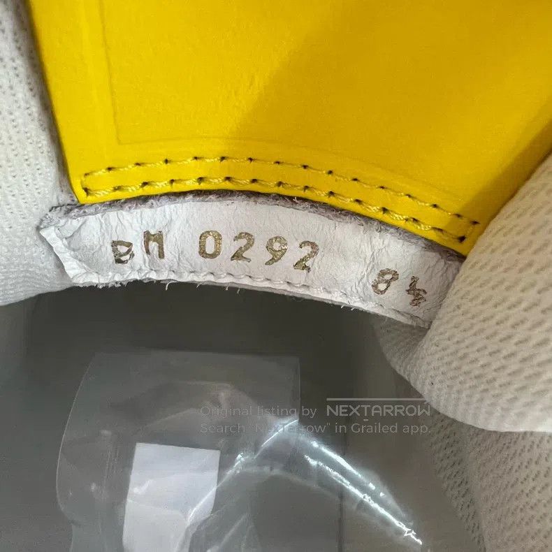 Louis Vuitton Louis Vuitton Trainer white and yellow embossed board shoe Size US 8.5 / EU 41-42 - 6 Thumbnail
