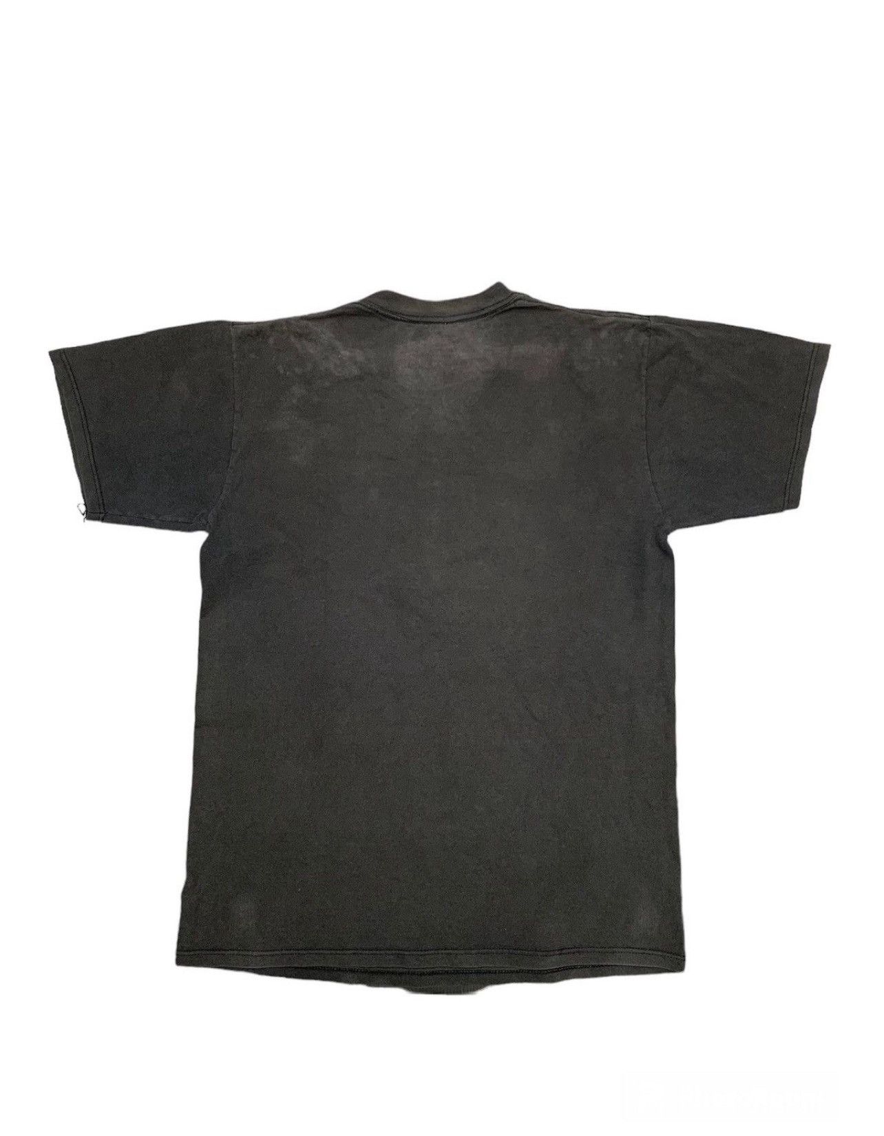 Vintage 90s THRASHED FADED MICKEY MOUSE VELVA SHEEN GRAPHIC TER Size US M / EU 48-50 / 2 - 2 Thumbnail