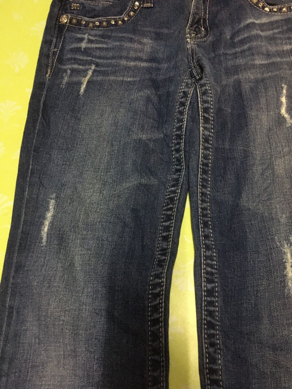 Miss Me Miss me studd jeans Size 33" - 4 Thumbnail