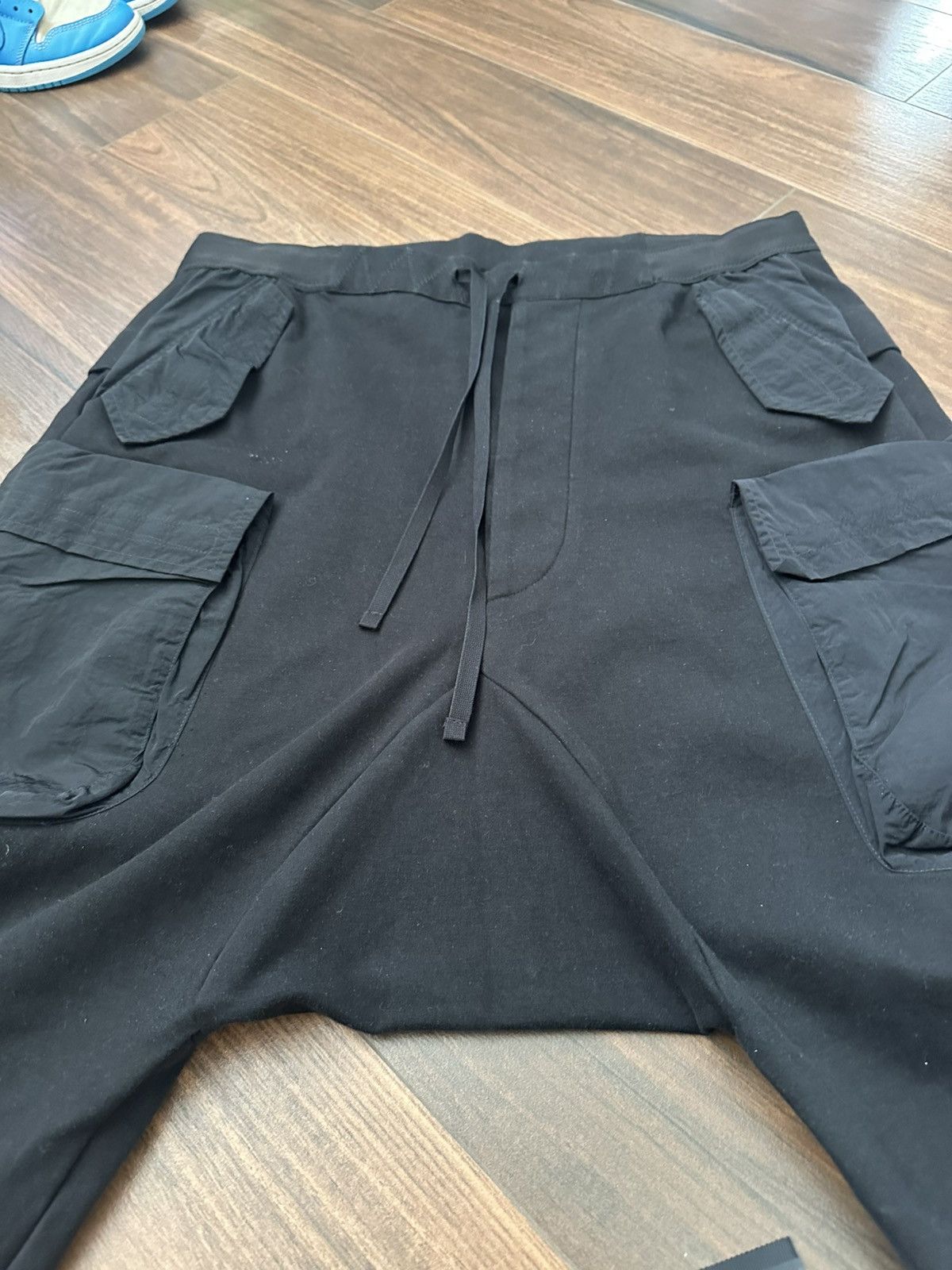 Ben Taverniti Unravel Project Ben Taverniti Drop Crotch Cargo Parachute Pants Size US 36 / EU 52 - 6 Thumbnail