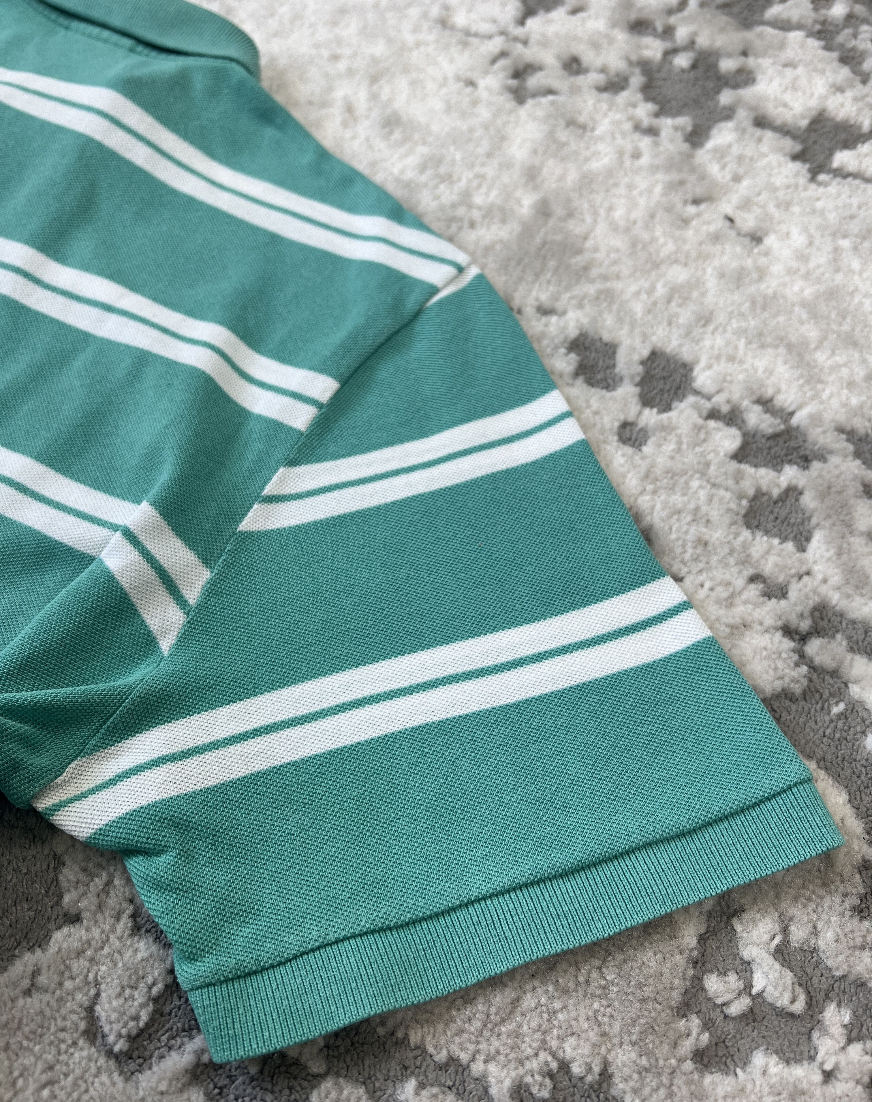 Lacoste × Vintage Vintage Lacoste Striped Polo Shirt Devanlay Size 7 Size US L / EU 52-54 / 3 - 10 Thumbnail