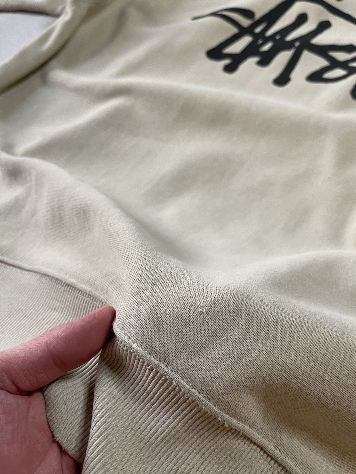 Stussy ‼️ Vintage 00s Stussy Big Logo Heavy Cotton Hoodie ‼️ Size US XL / EU 56 / 4 - 23 Thumbnail