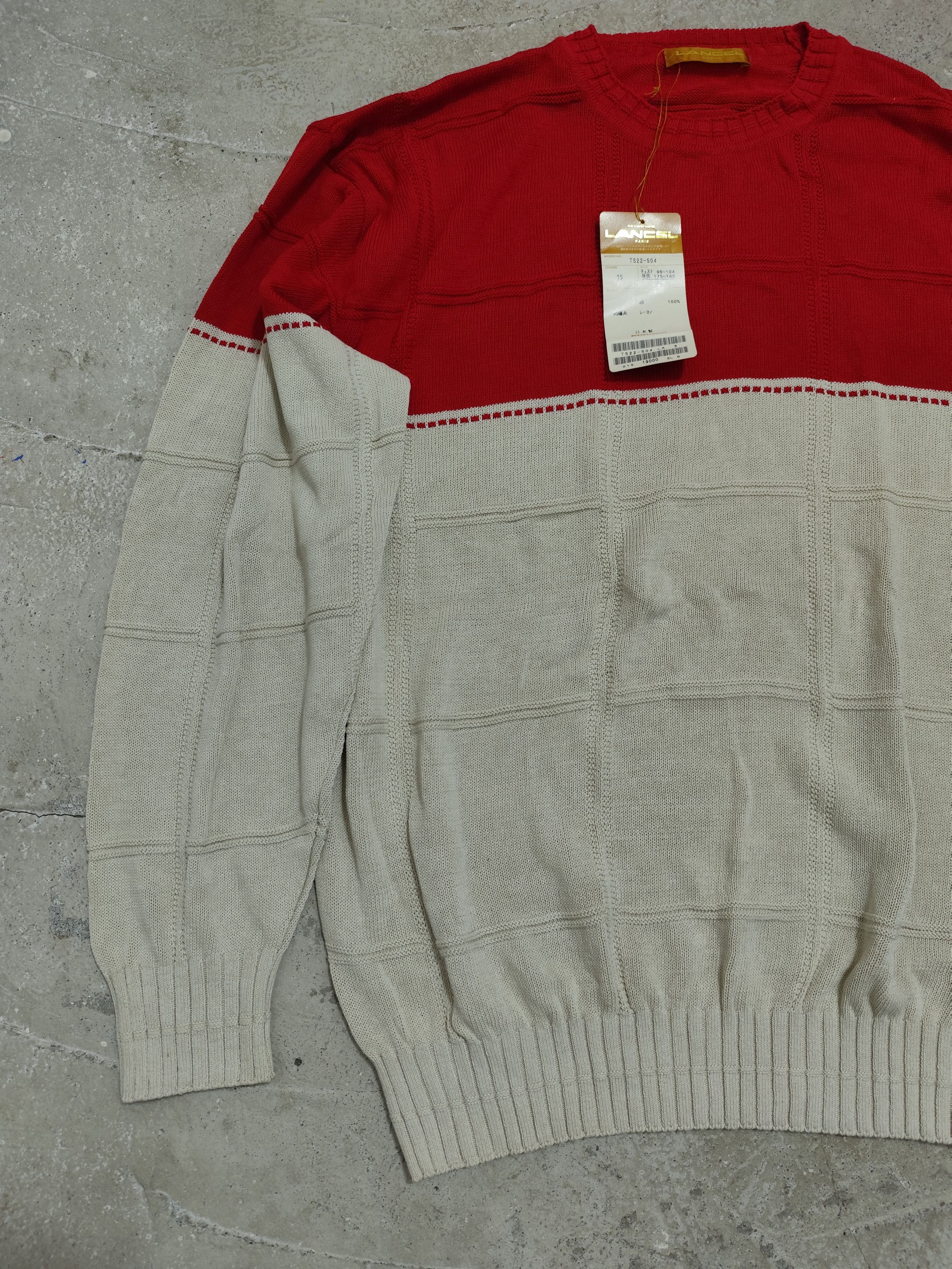 Lancel Lancel knitted sweater coogi missoni style Size US L / EU 52-54 / 3 - 2 Thumbnail