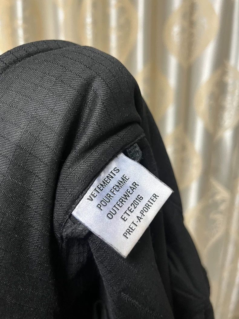 Vetements Vetements 16ss Showpiece Jacket Size US XS / EU 42 / 0 - 6 Thumbnail