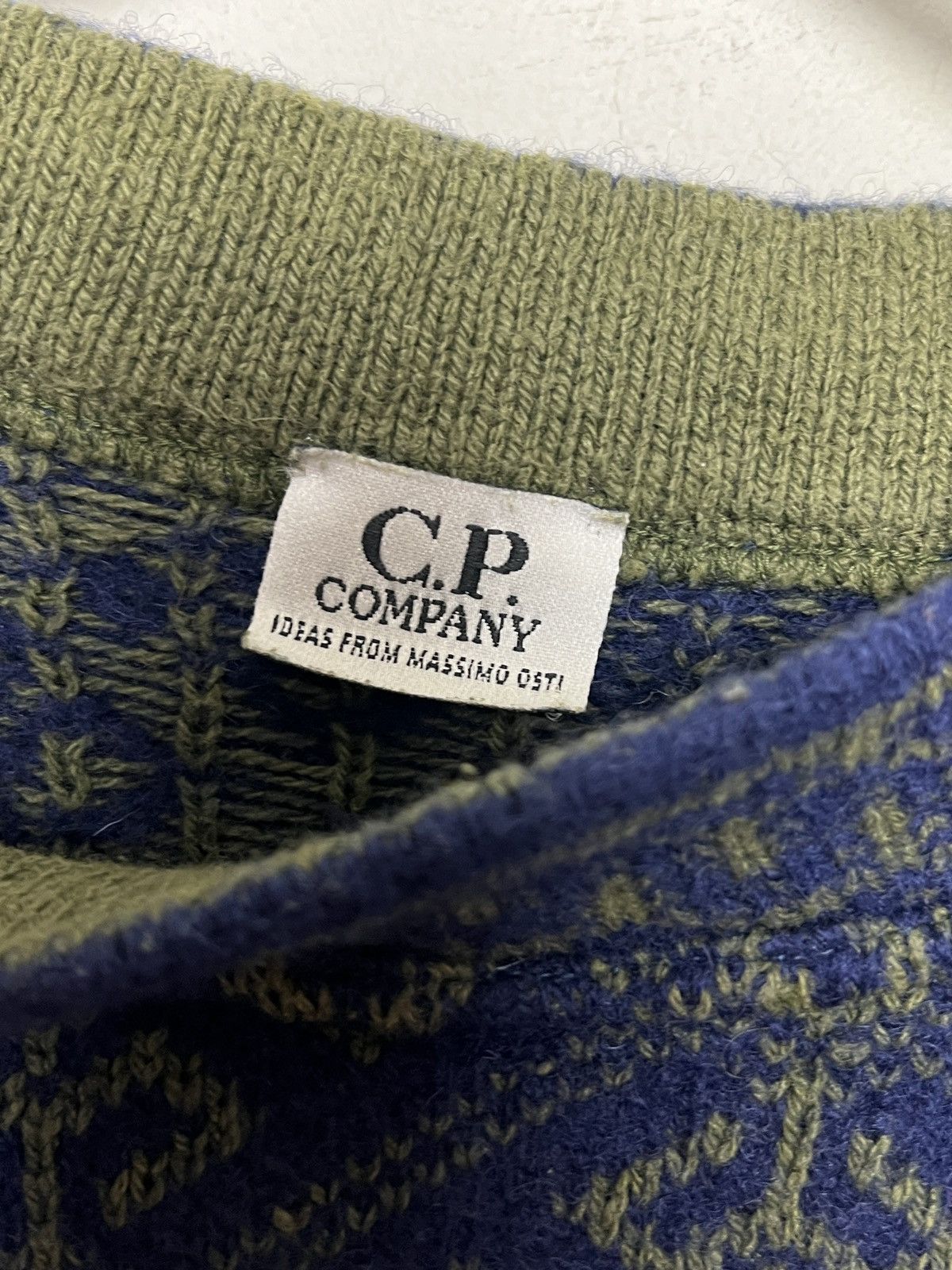 C.P. Company cp company massimo osti rare archive ‘89 sweater Size US S / EU 44-46 / 1 - 4 Thumbnail