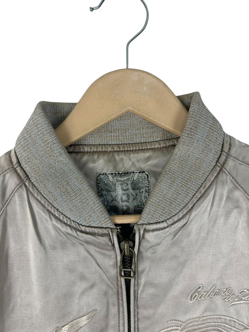 Vintage Y2K Corn Cabanne De Zucca Satin Sukajan Size US L / EU 52-54 / 3 - 11 Thumbnail