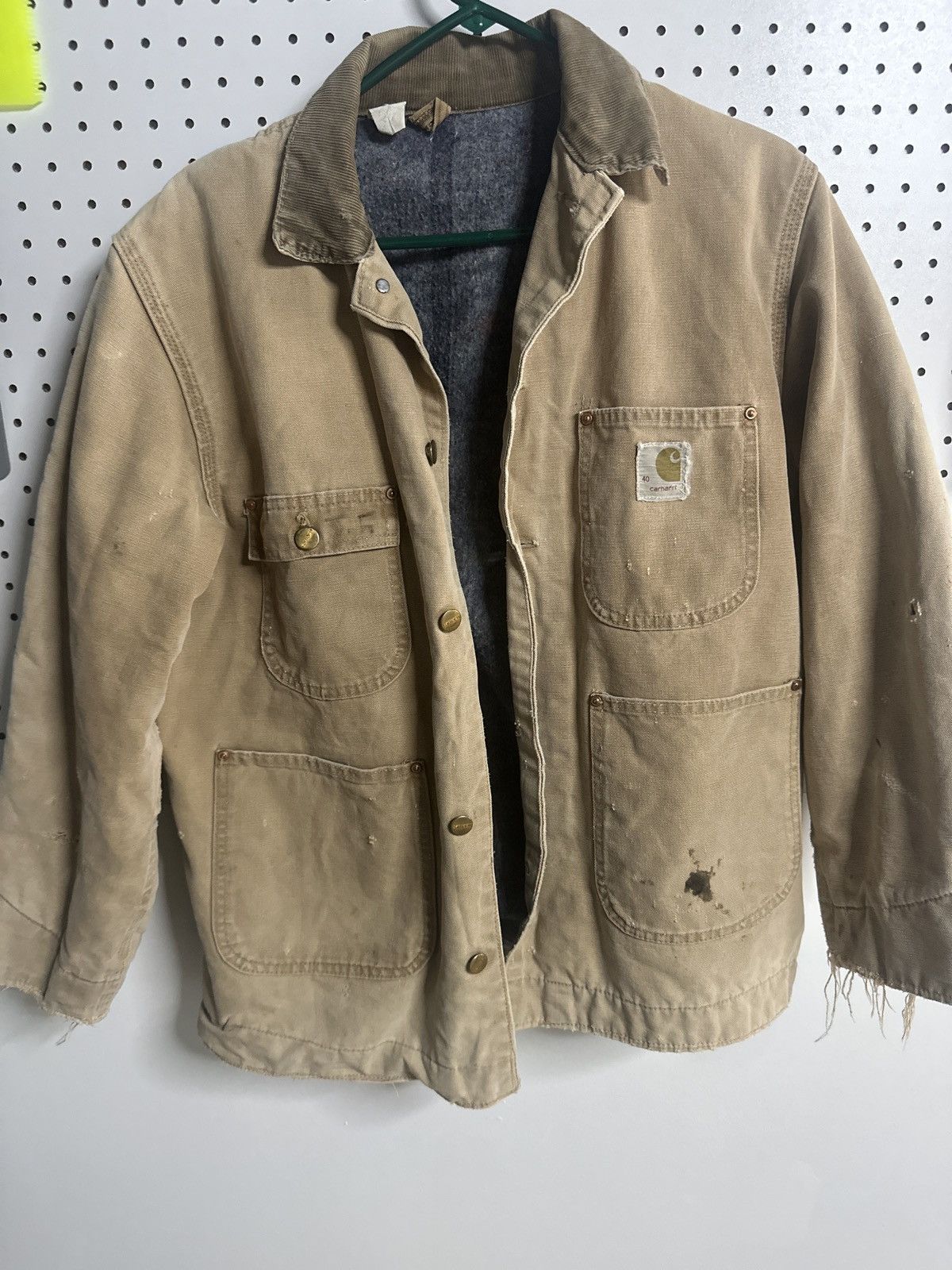 Carhartt Carhaart Vintage Work Jacket Size US M / EU 48-50 / 2 - 1 Thumbnail