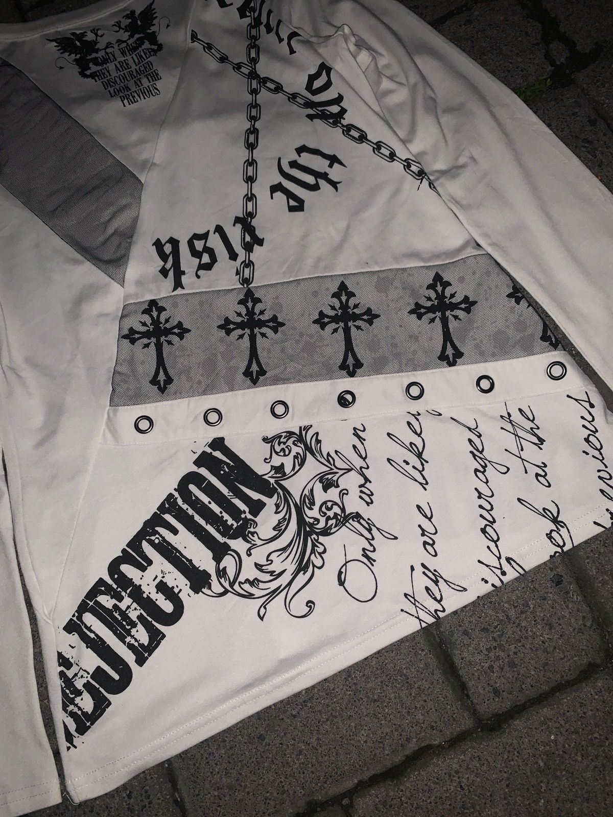 Japanese Brand 🔥SOLD🔥 GHOSTof HARLEM PUNK Gothic If Six Was Nine Style Size US S / EU 44-46 / 1 - 6 Thumbnail