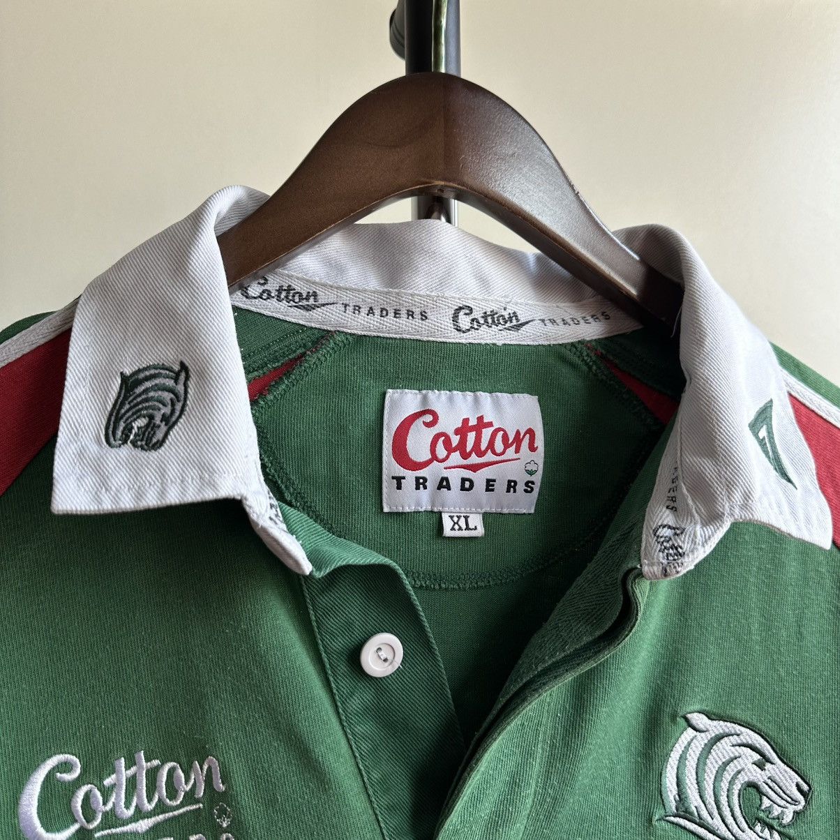 Cotton Traders × Vintage Vintage Leicester Tigers 2003/04 Rugby Shirt Cotton Traders Size US XL / EU 56 / 4 - 3 Thumbnail