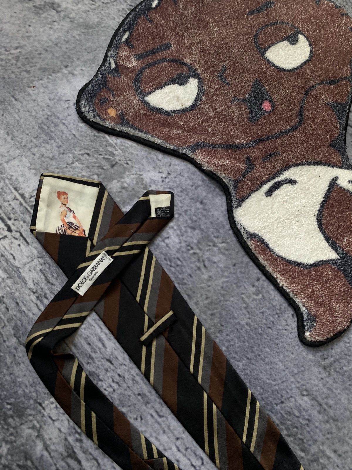 Dolce & Gabbana Dolce & Gabbana Tie, Authentic Made in Italy Classic Striped Size ONE SIZE - 1 Thumbnail