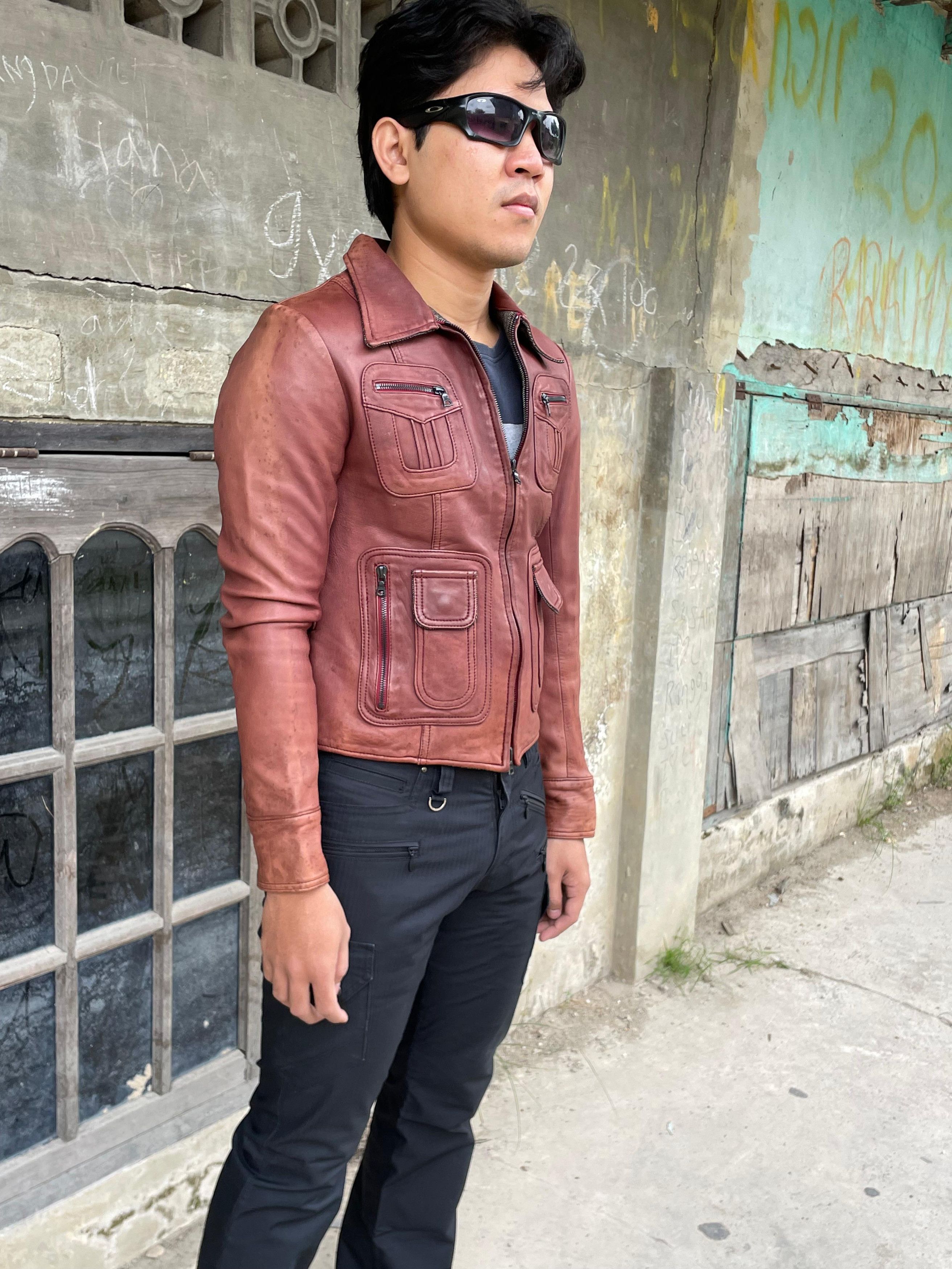 Isaac Sellam Experience Isaac Sellam Multipocket Lambskin Jacket Size US S / EU 44-46 / 1 - 3 Thumbnail