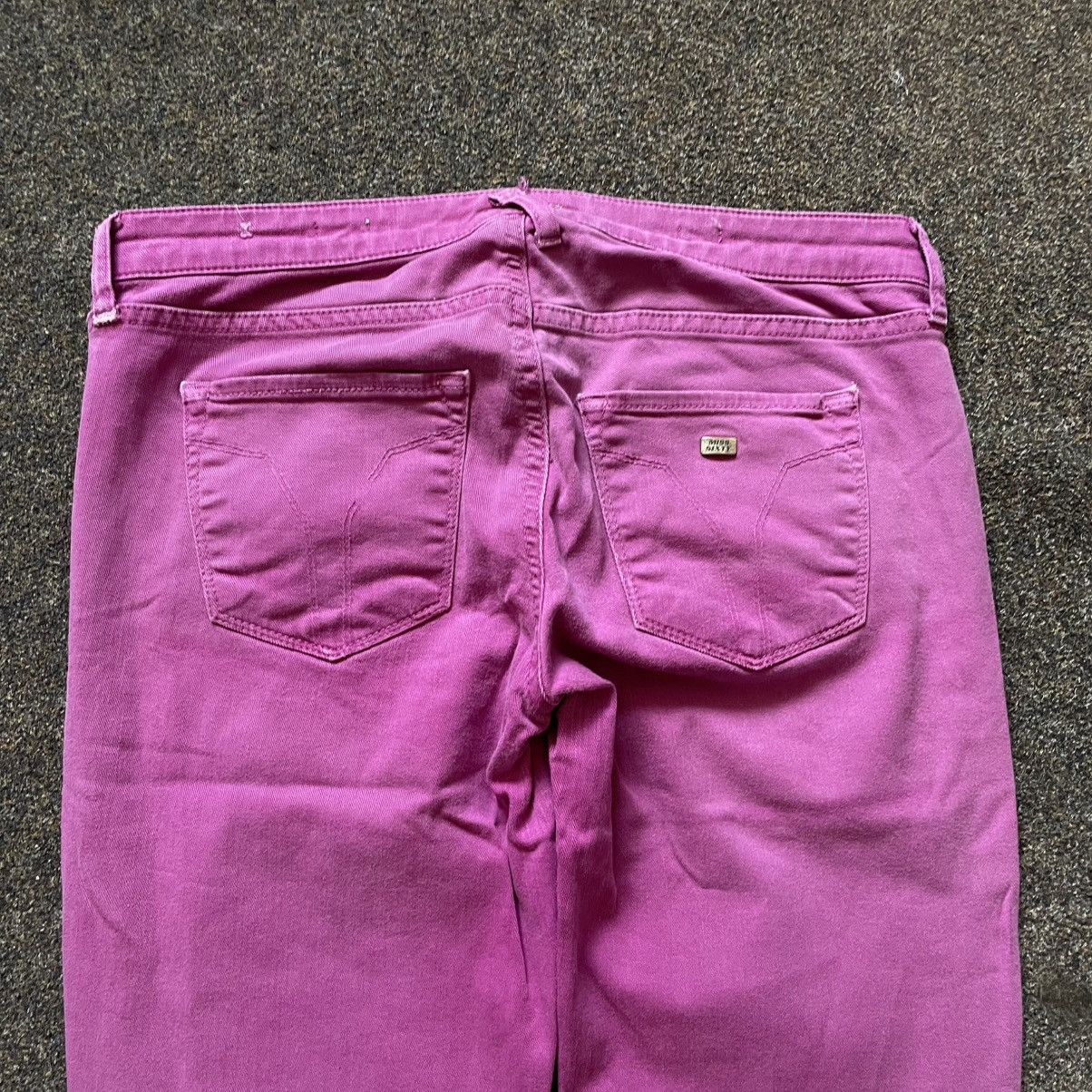 Vintage Vintage Y2K Miss Sixty Baggy Pink Pants Skater Distressed 31 Size 31" - 7 Thumbnail