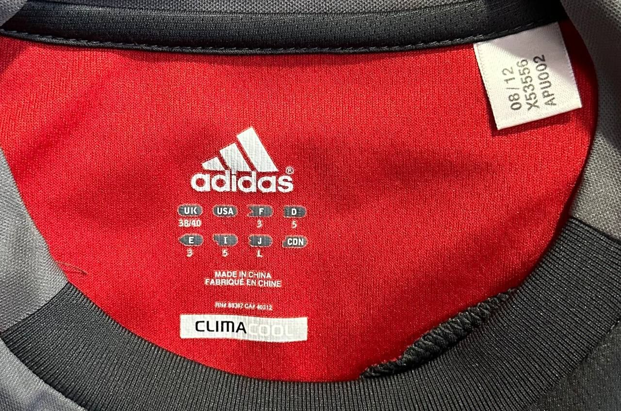 Adidas AC Milan Training 2013 Jersey Football Shirt Adidas league Size US M / EU 48-50 / 2 - 8 Thumbnail