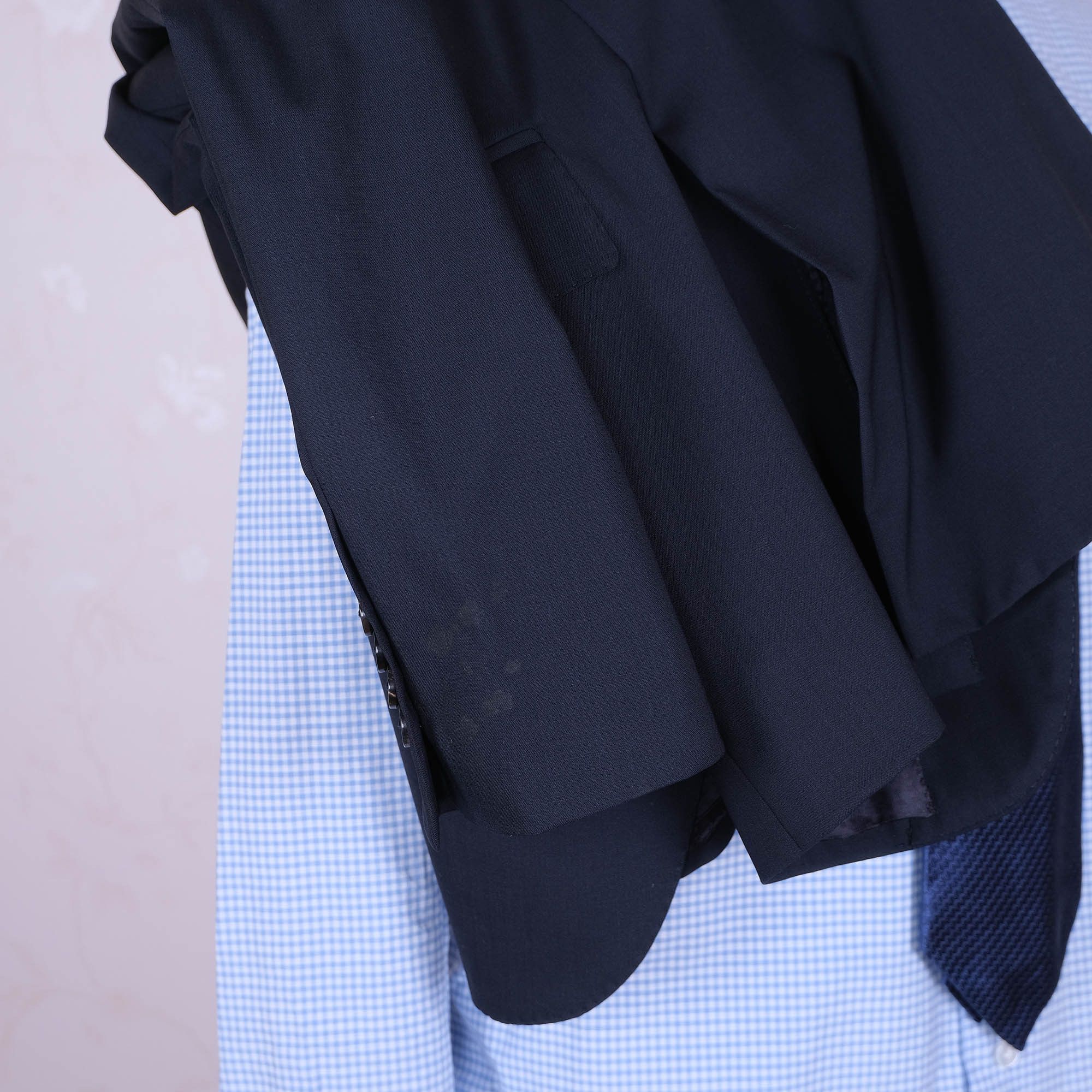 Pal Zileri Pal Zileri, Navy Blue Suit, Size 46 or 48, Slim, RRP 950 e Size 36R - 5 Thumbnail