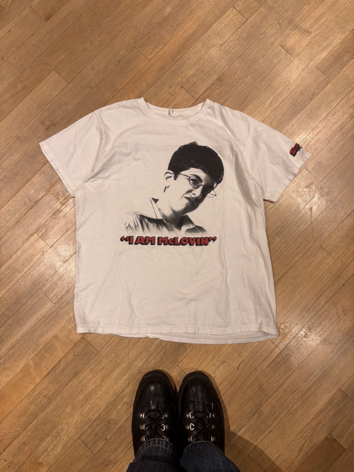 Vintage Superbad 2008 promo tee Size US L / EU 52-54 / 3 - 1 Thumbnail