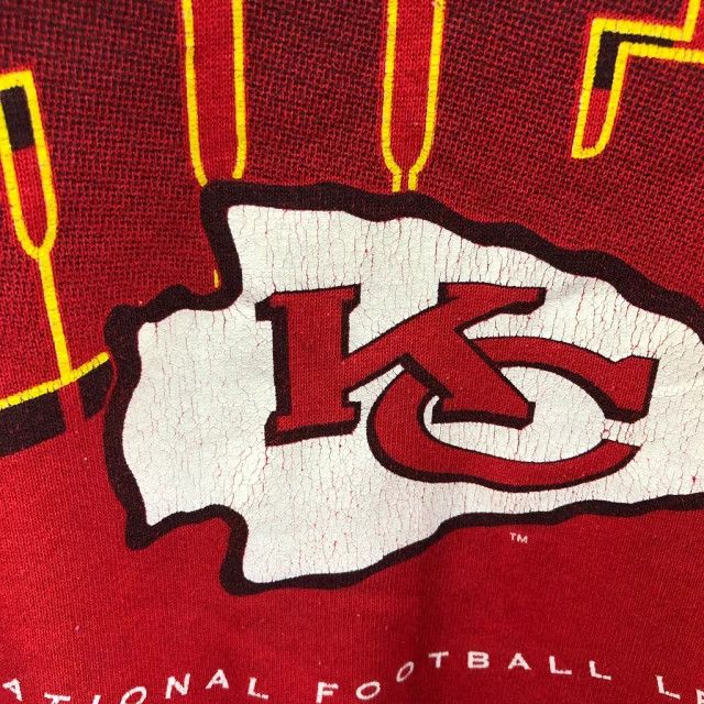 Hanes × NFL Kansas City Chiefs Sweatshirt Size US L / EU 52-54 / 3 - 3 Thumbnail