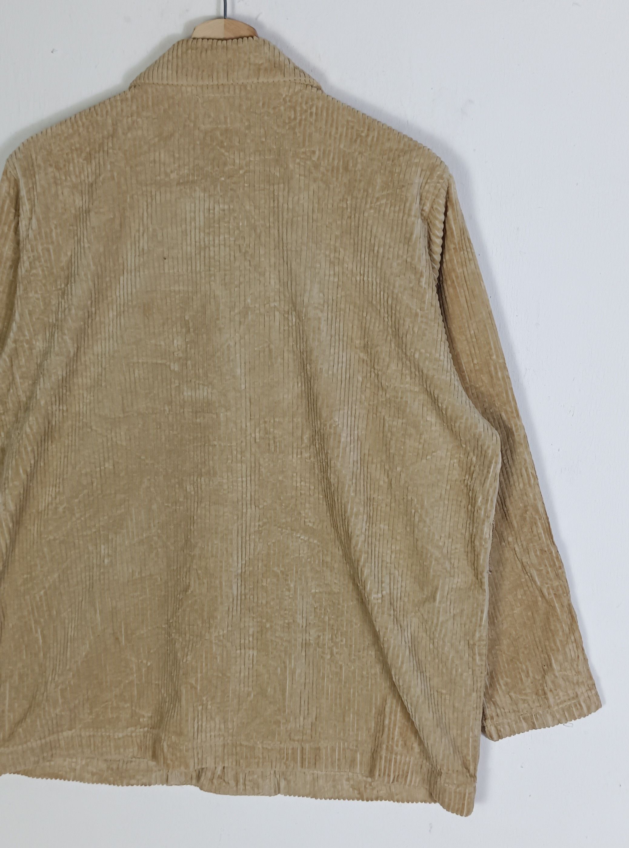 Japanese Brand Vintage🔥 Natural Shine WOW Coduroy Button Up Size US XL / EU 56 / 4 - 7 Thumbnail