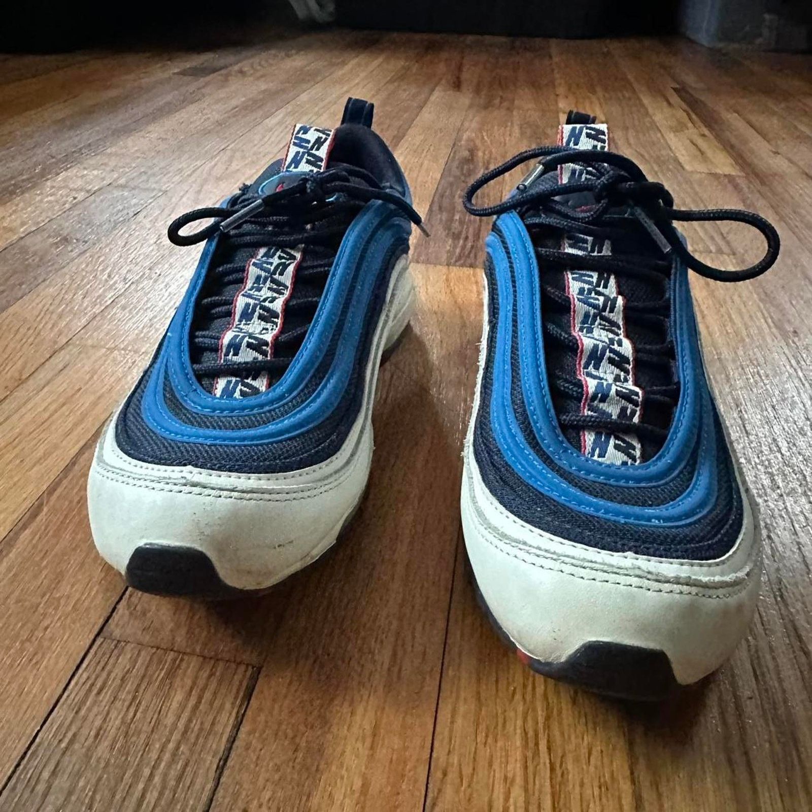 Nike Nike Air Max 97 TT PULL TAB Obsidian/University Red/Sail 9.5 Size US 9.5 / EU 42-43 - 3 Thumbnail