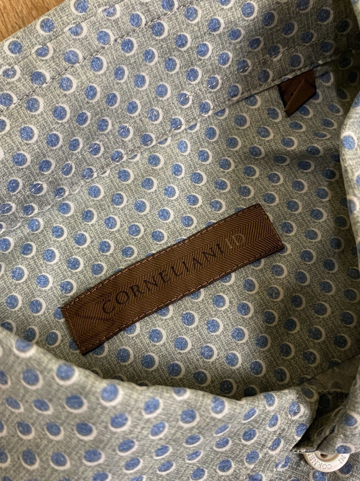 Corneliani Corneliani Silk Button Shirt Size: 15 Size US M / EU 48-50 / 2 - 2 Thumbnail