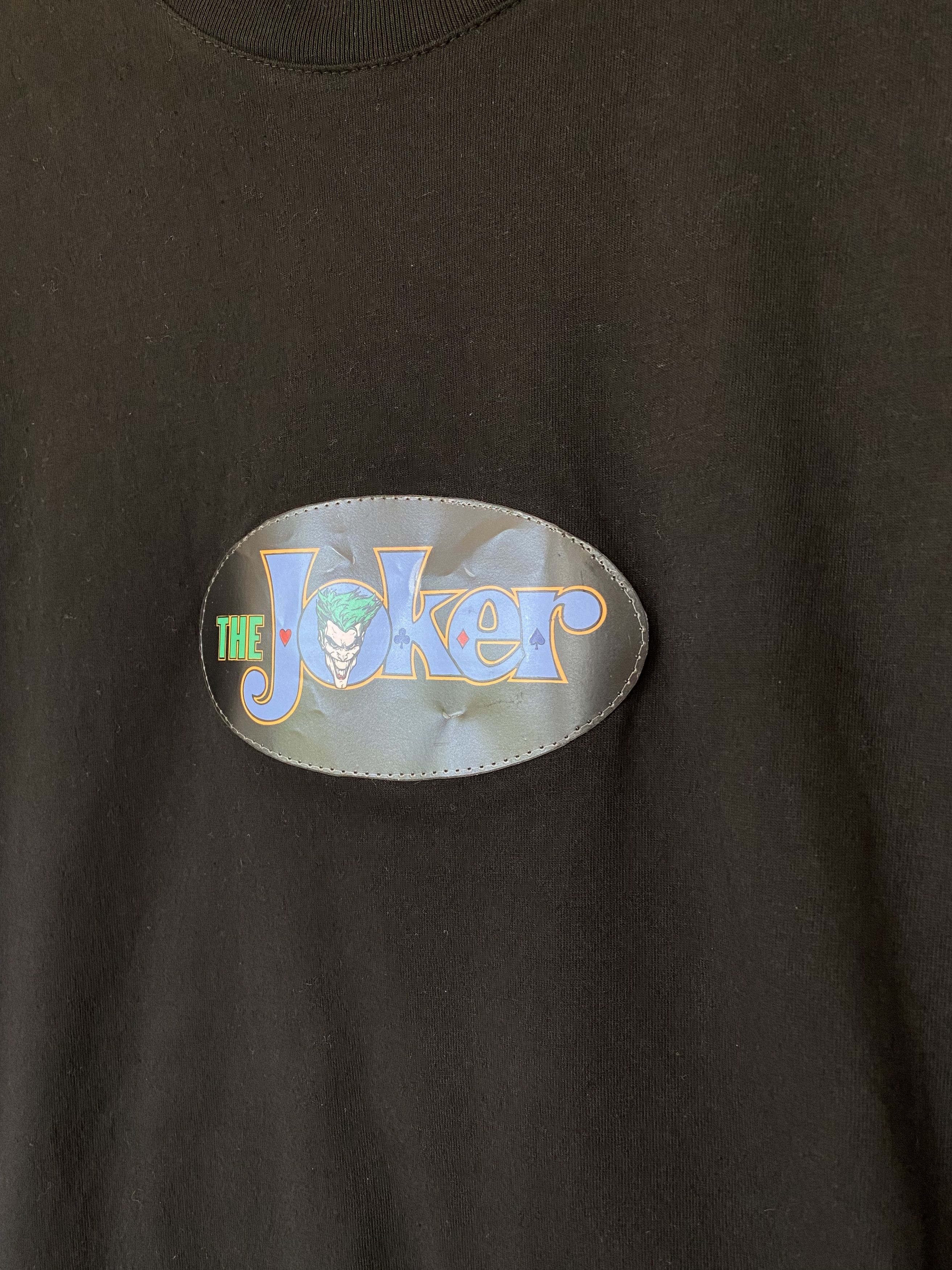 Cartoon Network The Joker Vintage 2000s Batman Glowing Black Tee Size US M / EU 48-50 / 2 - 10 Thumbnail