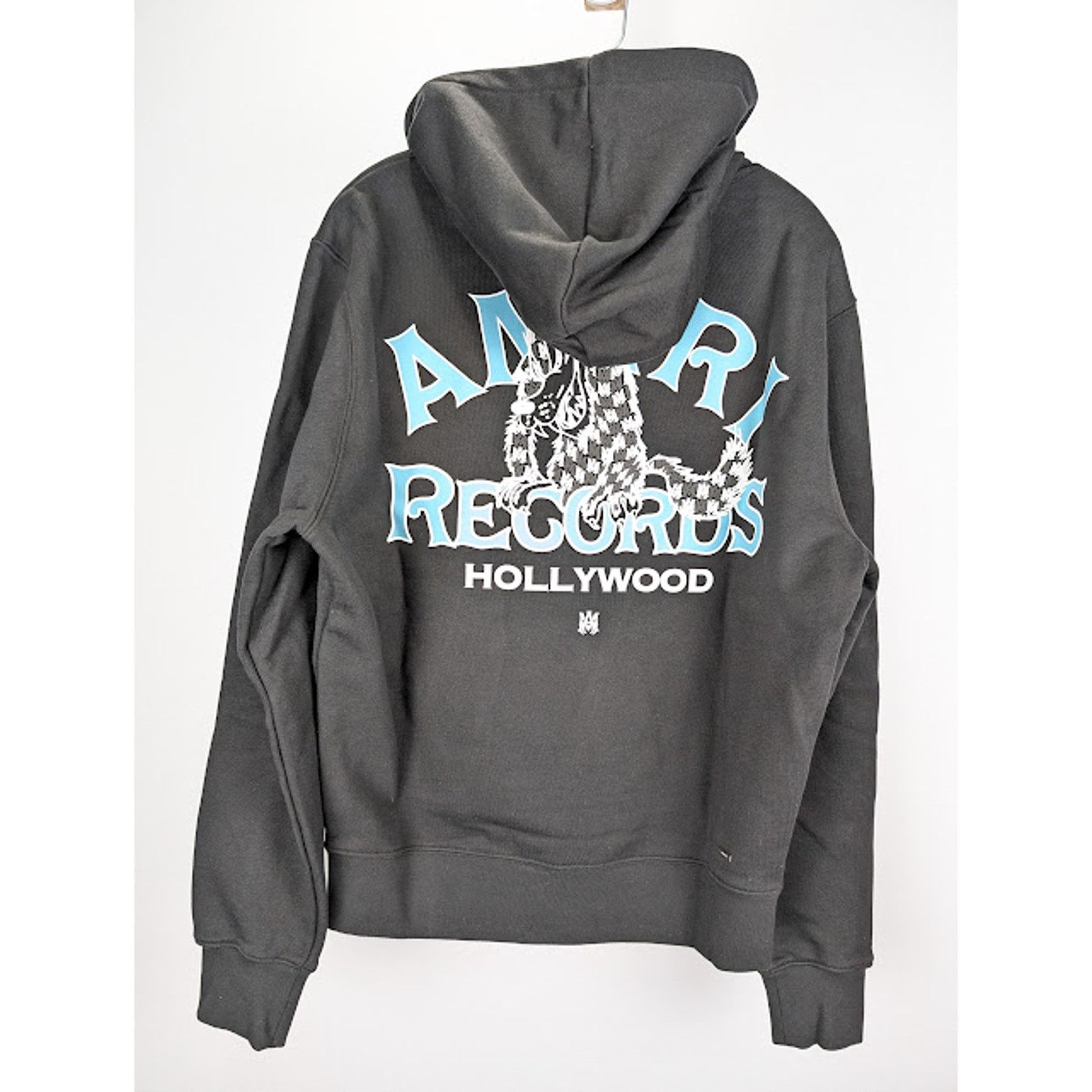 Amiri o1rshd1 Records Wolf Hoodie in Black Size US M / EU 48-50 / 2 - 11 Thumbnail
